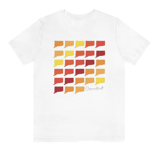 Connecticut fall tee shirt