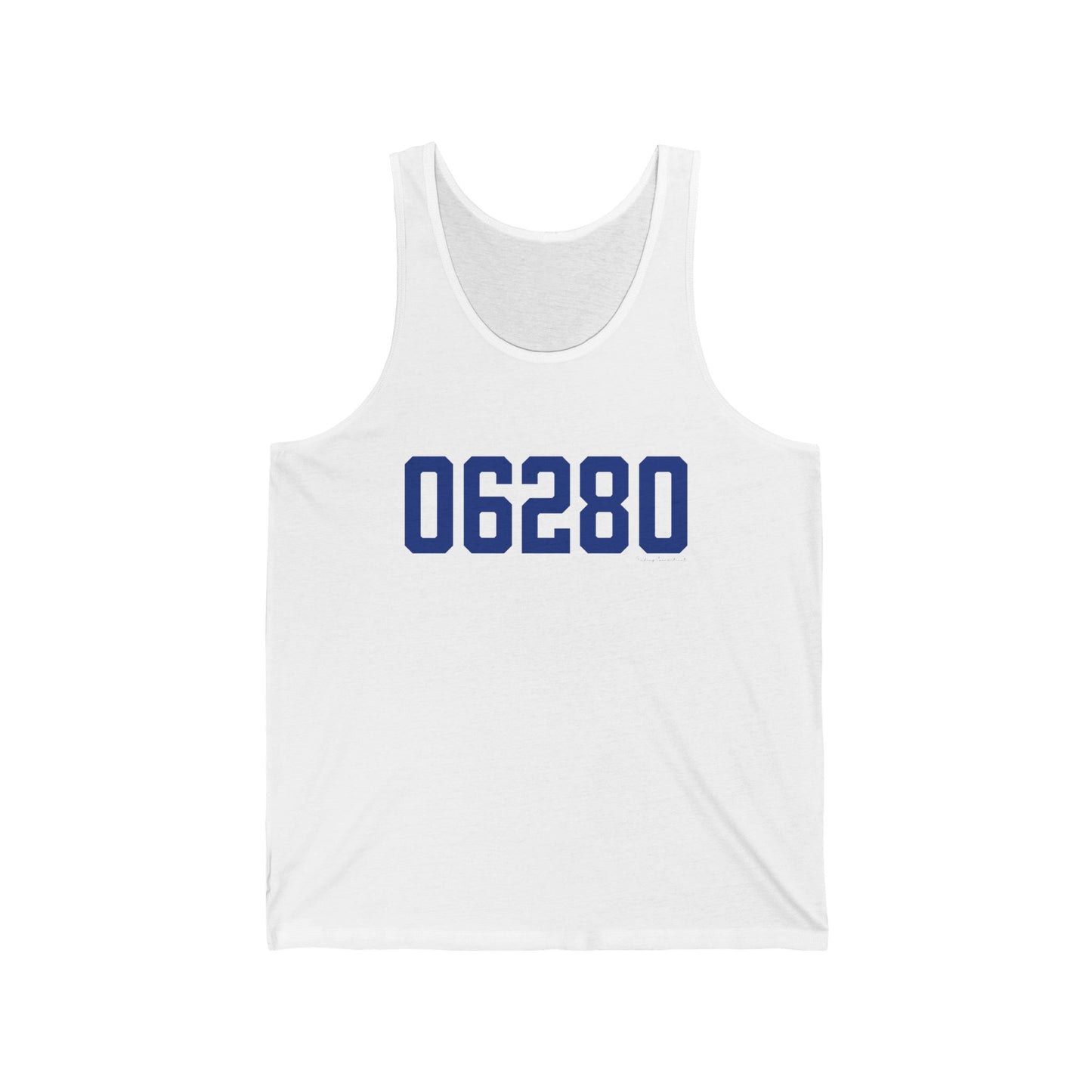 06280 - Windham Connecticut Zip Code // Windham Connecticut unisex tank top  // Finding Connecticut