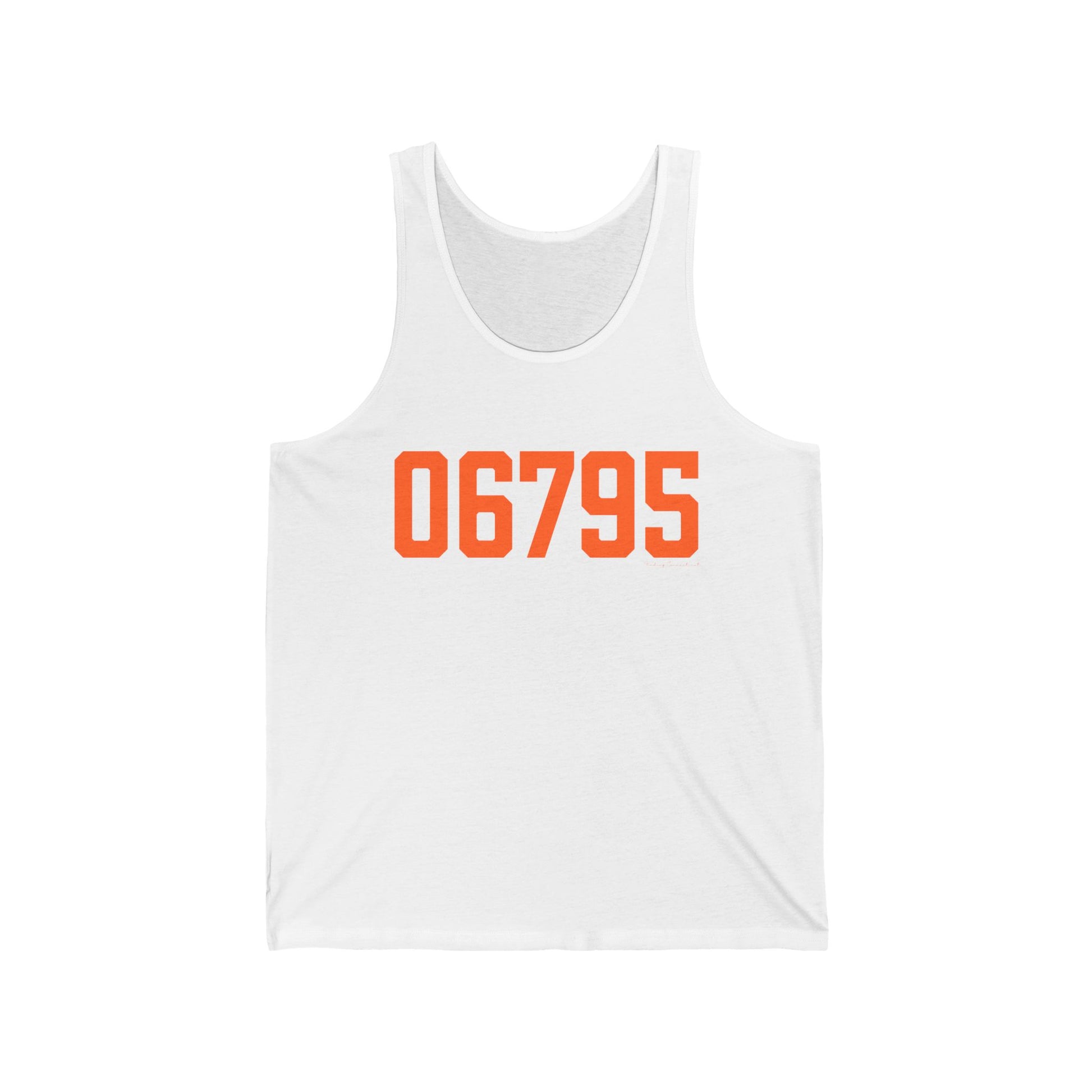 06795 - Watertown Connecticut Zip Code// watertown connecticut unisex tank top // finding connecticut