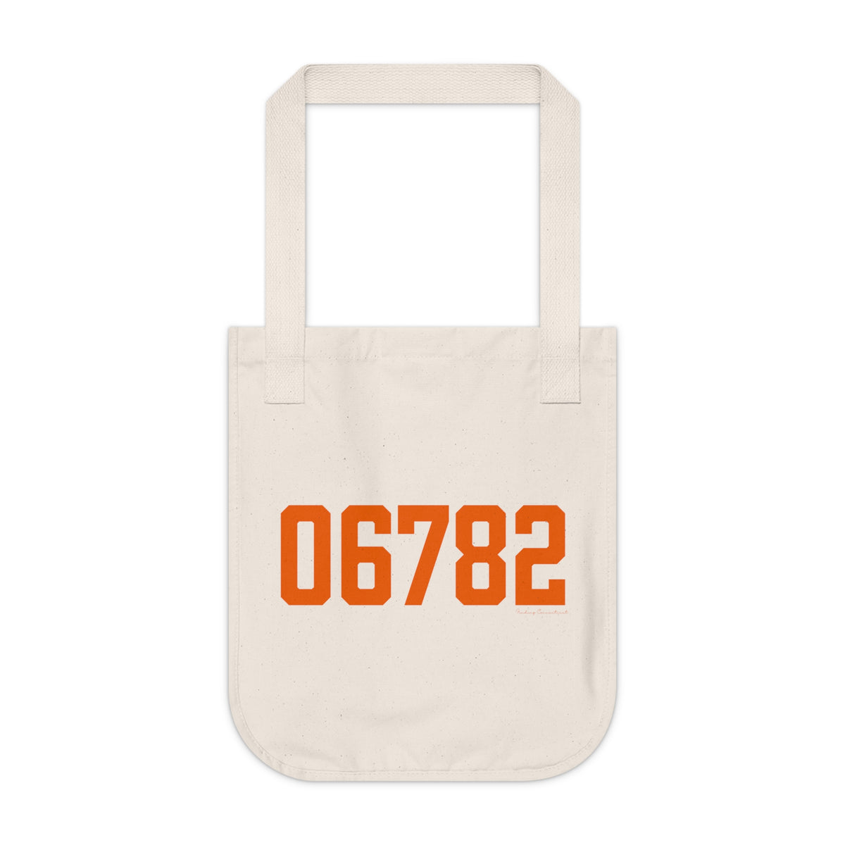 06782 Plymouth Connecticut Zip Code Organic Canvas Tote Bag