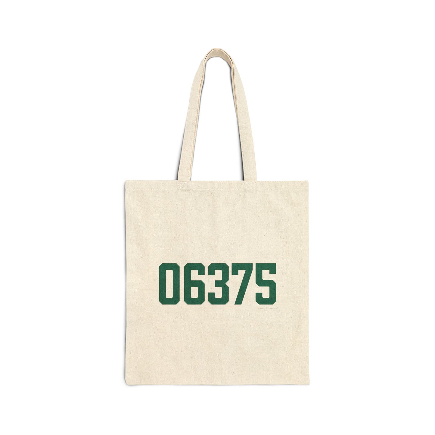 06375 New London Connecticut Zip Code Cotton Canvas Tote Bag