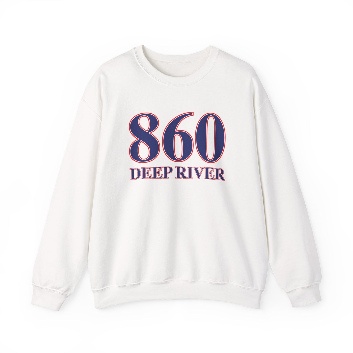 860 Deep River Red White & Blue Unisex Heavy Blend™ Crewneck Sweatshirt