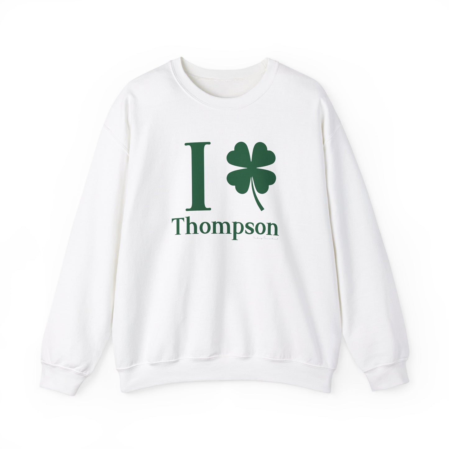 I Clover Thompson Unisex Heavy Blend™ Crewneck Sweatshirt