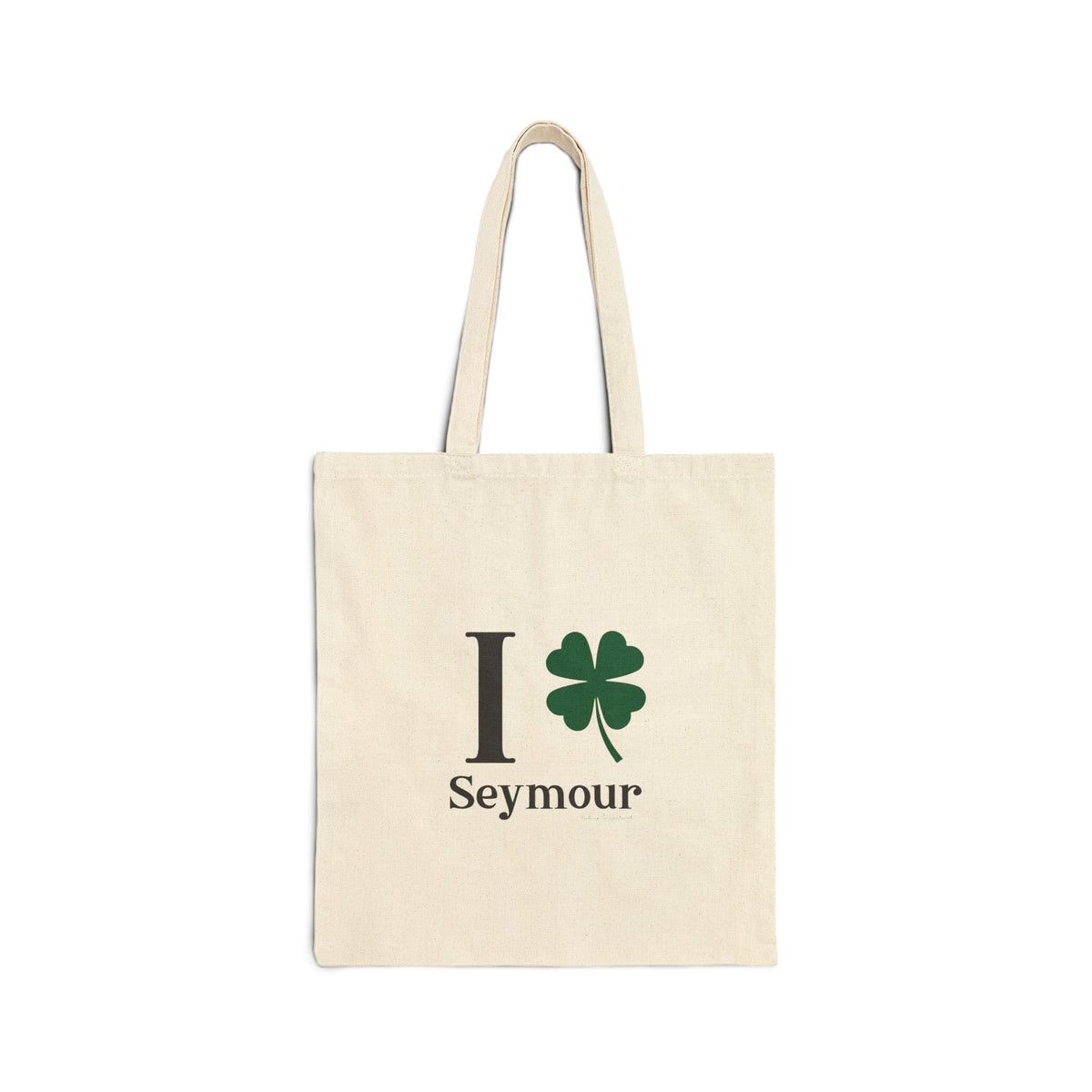 I Clover Seymour Cotton Canvas Tote Bag