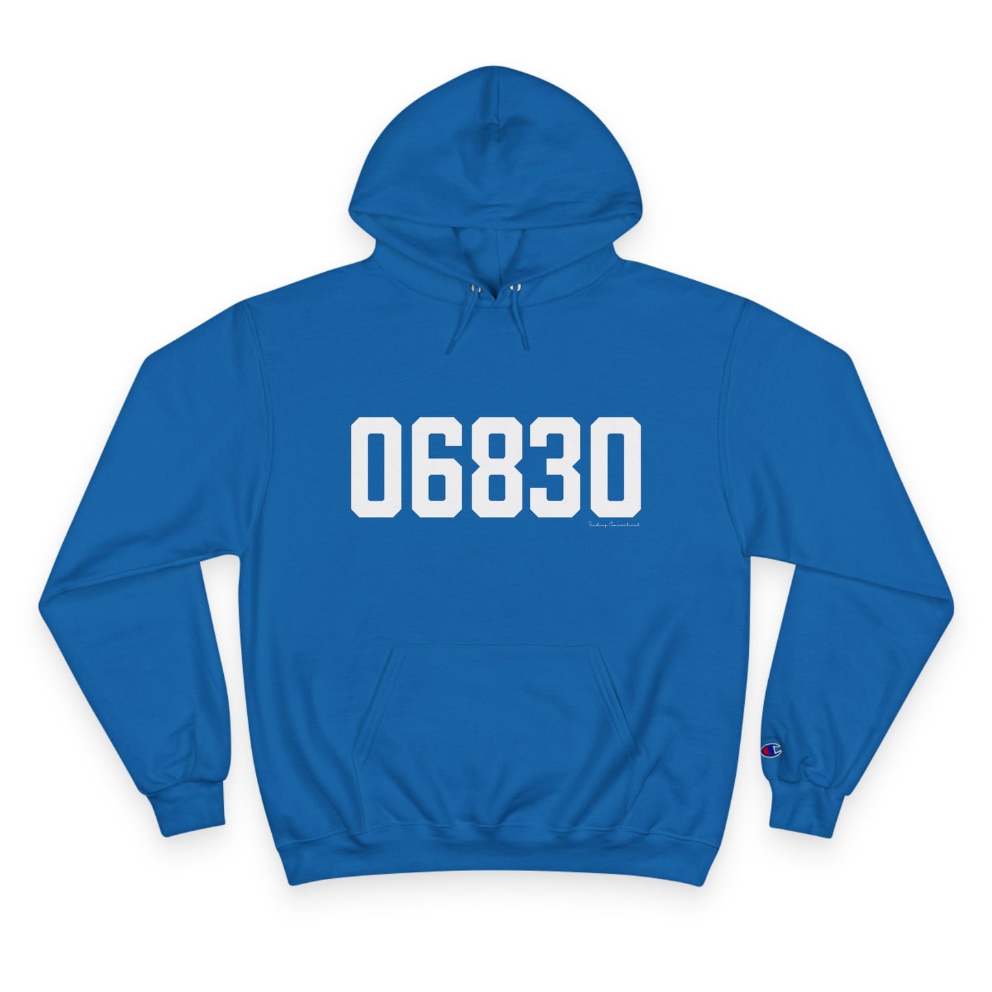 06830 - Greenwich CT Zip Code Champion Hoodie