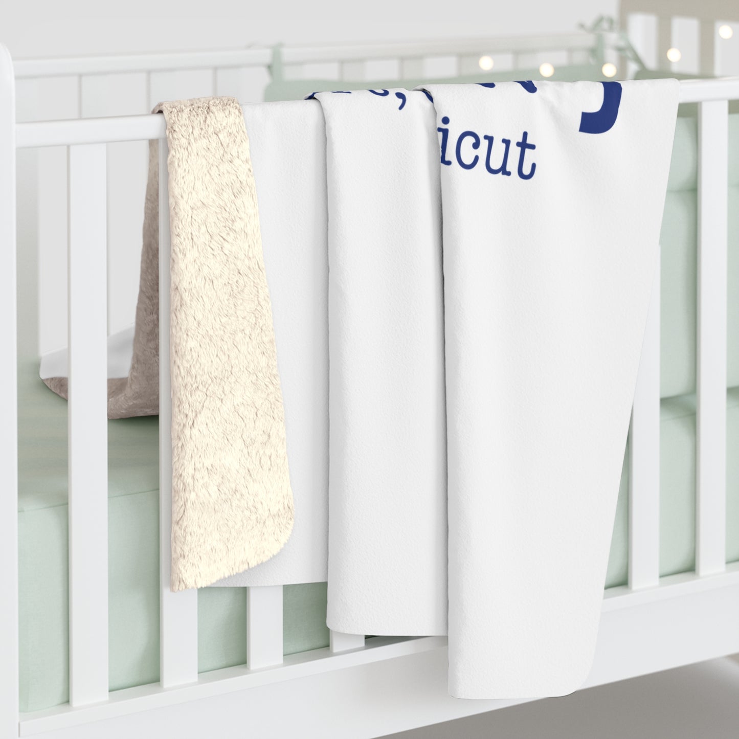 Bridgeport Coordinates Sherpa Fleece Blanket