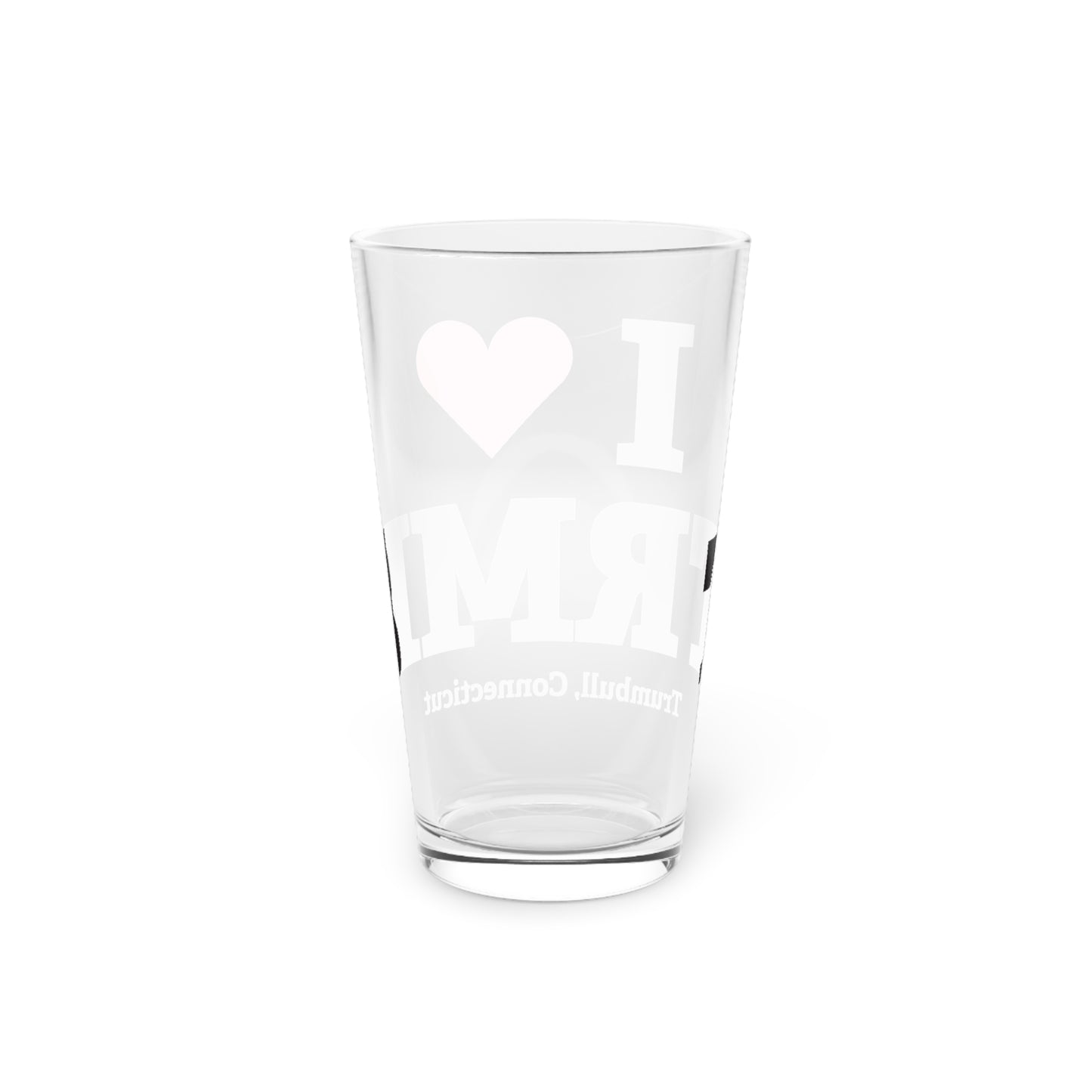 I Heart TRMB Pint Glass, 16oz