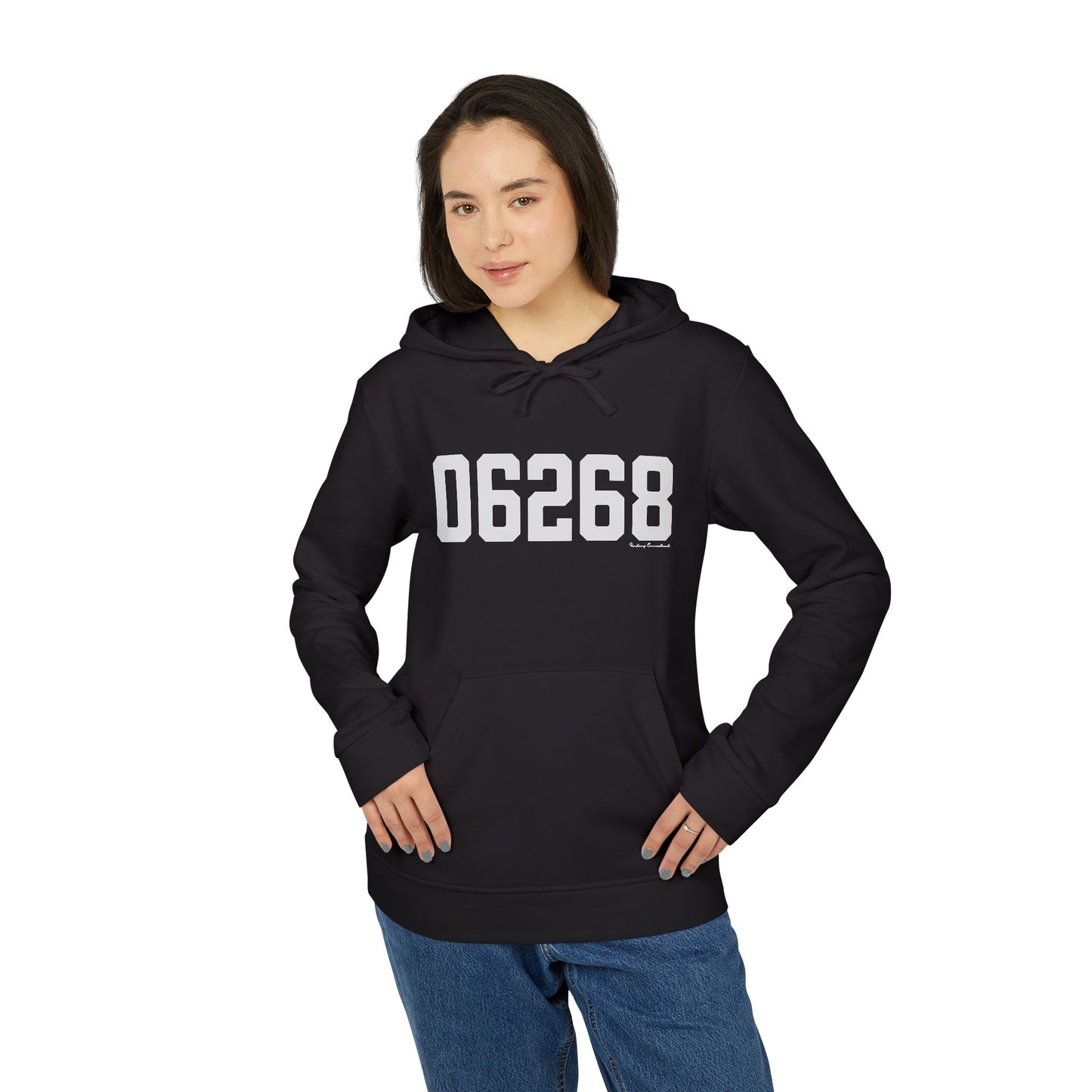 06268 - Mansfield Connecticut Zip Code adidas Unisex Fleece Hoodie