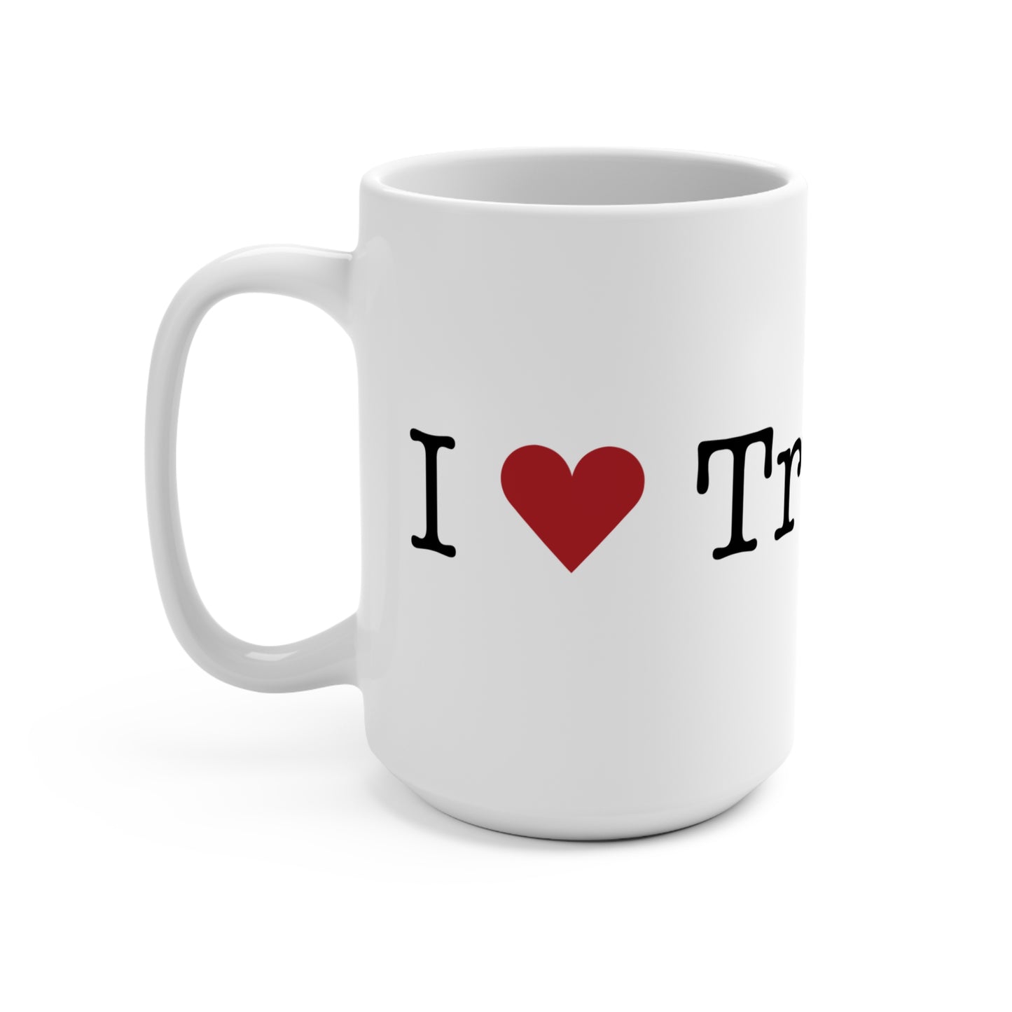 I Heart Trumbull. Mug 15oz