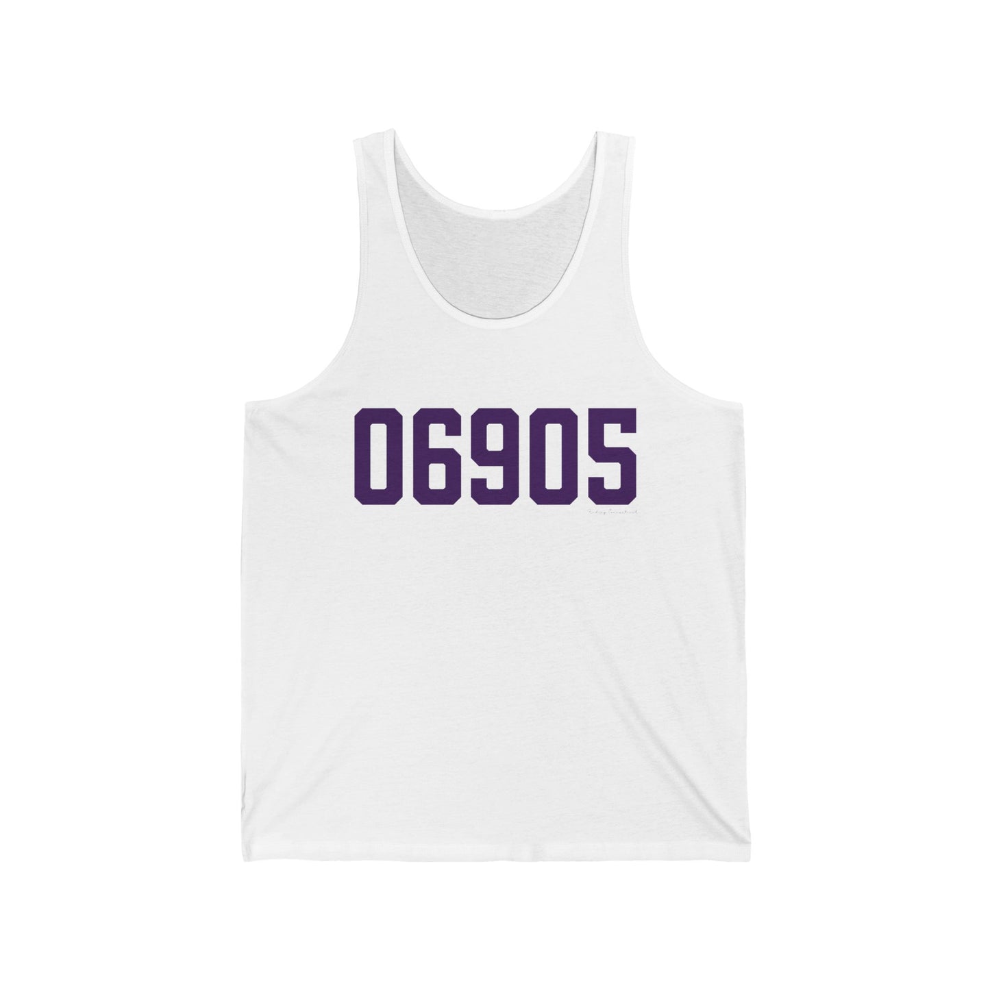 06905 Stamford Connecticut Zip Code Unisex Jersey Tank Top