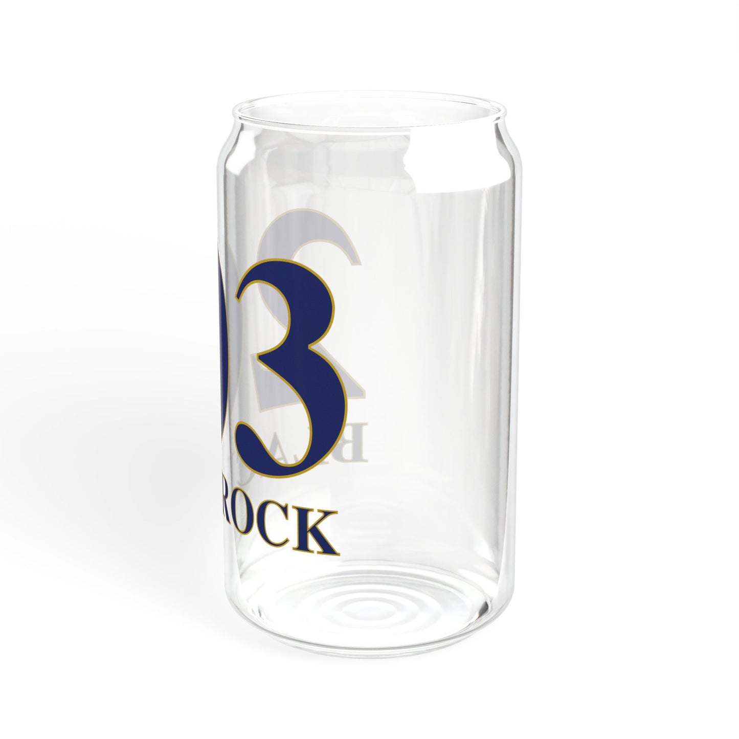 203 Black Rock Sipper Glass, 16oz