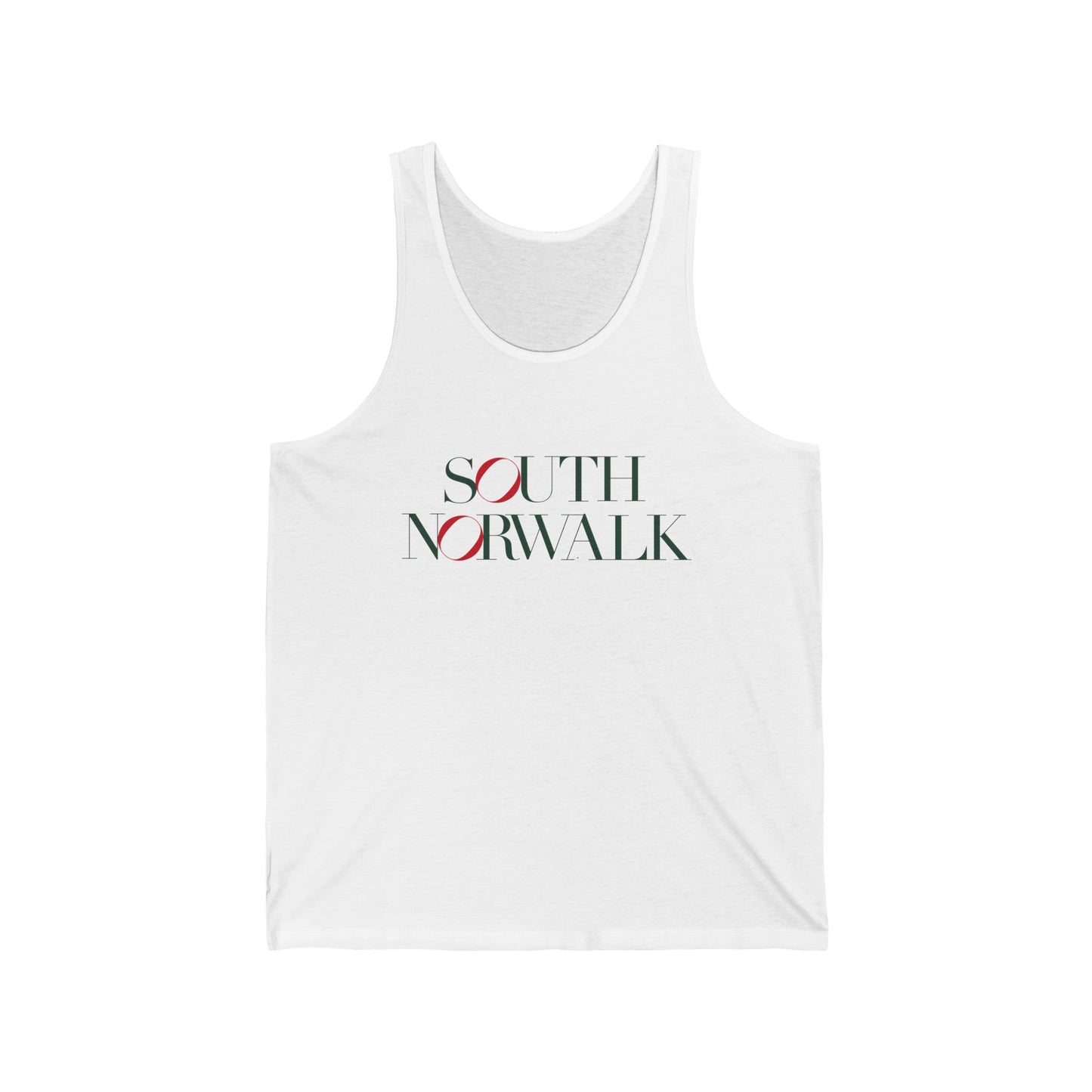 41 Tilt South Norwalk Unisex Jersey Tank Top