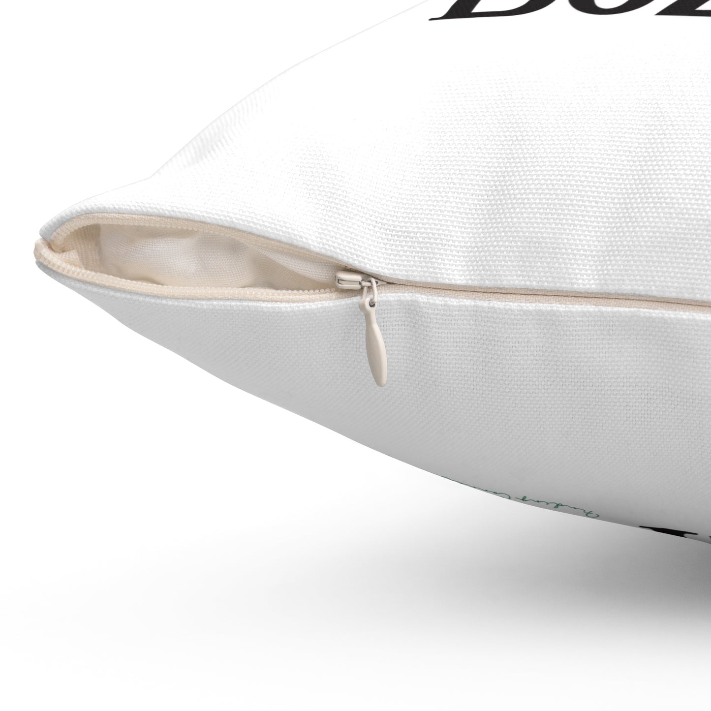 I Clover Bozrah Spun Polyester Square Pillow