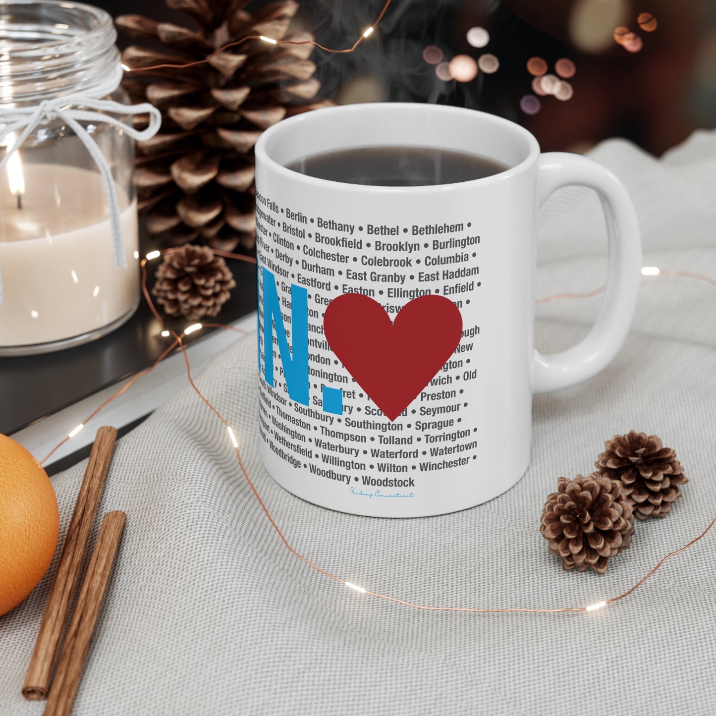 Connecticut Love Mug 11oz
