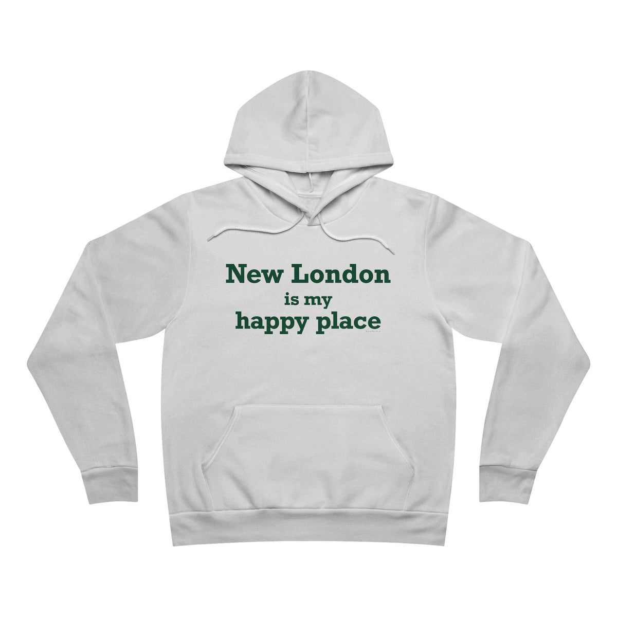 New London is My Happy Place Unisex Sponge Fleece Pullover Hoodie