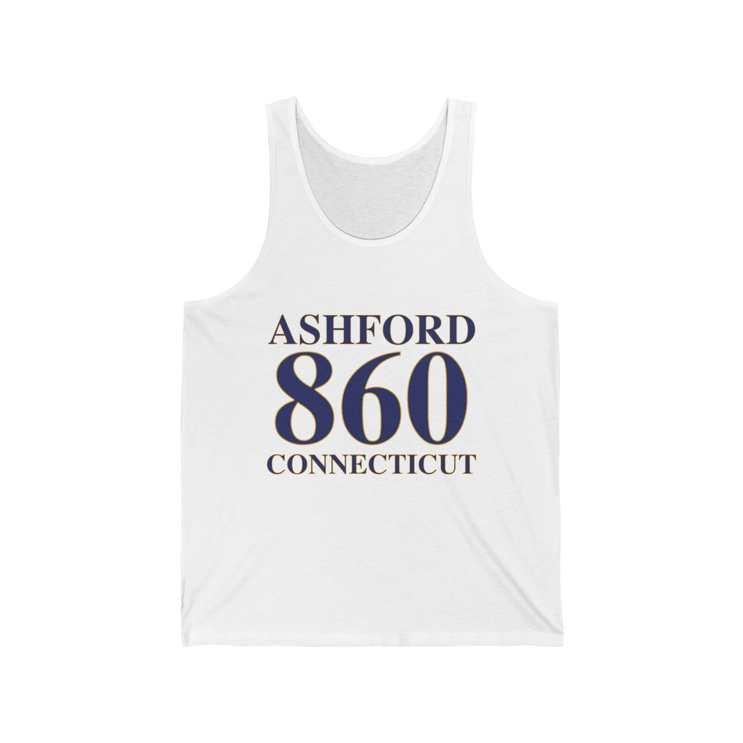 Ashford 860 Connecticut Unisex Jersey Tank Top