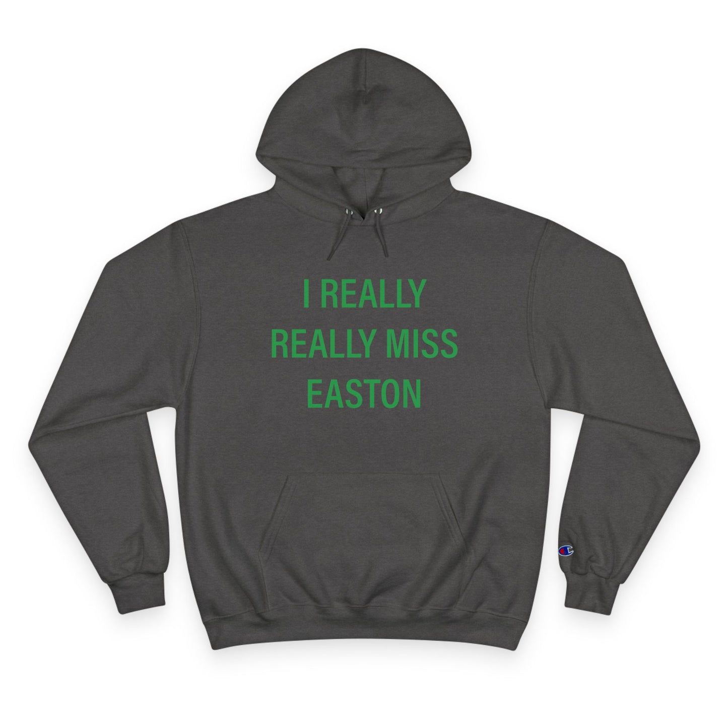 I Really Really Miss Easton Champion Hoodie