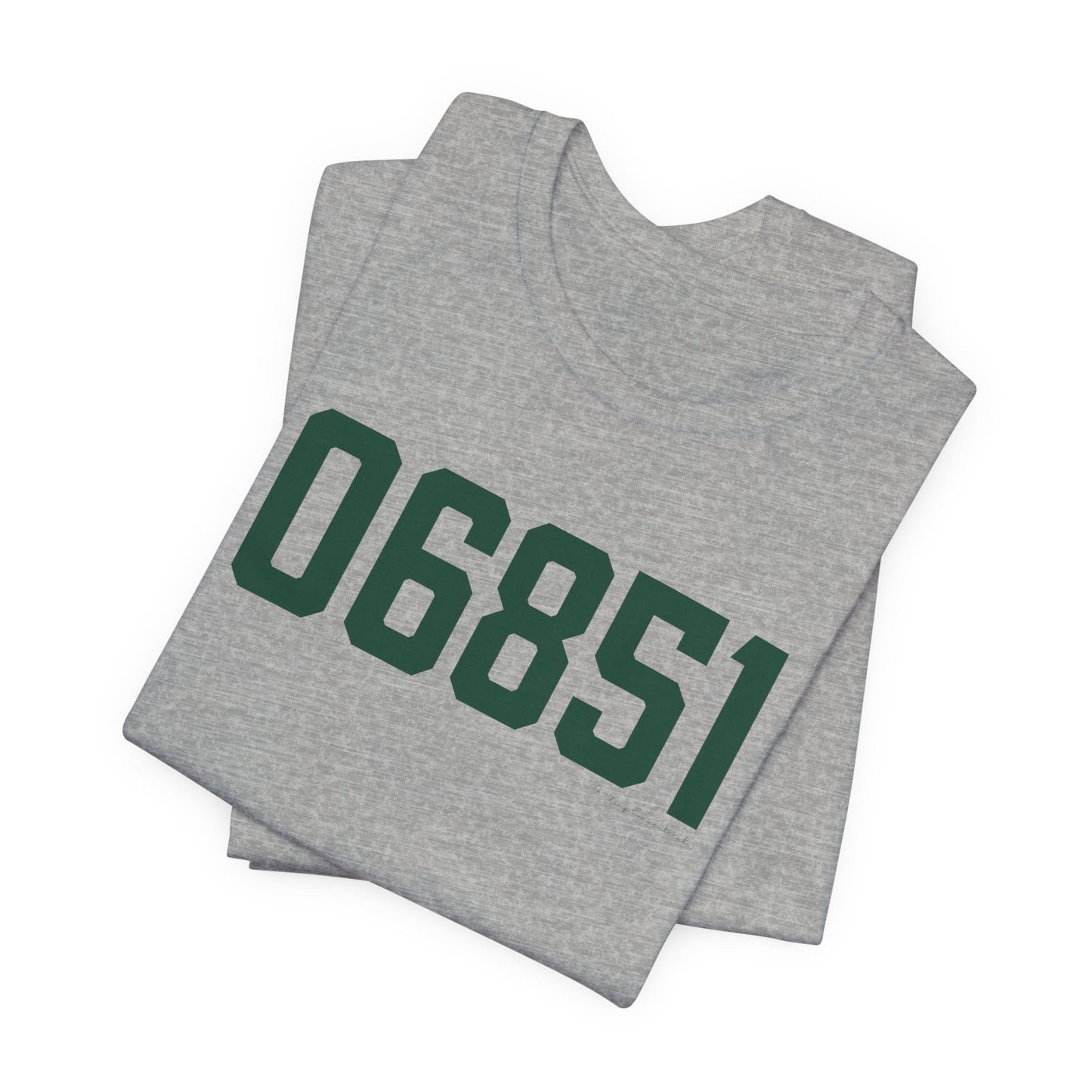 06851 Norwalk Connecticut Zip Code 
Unisex Jersey Short Sleeve T-Shirt