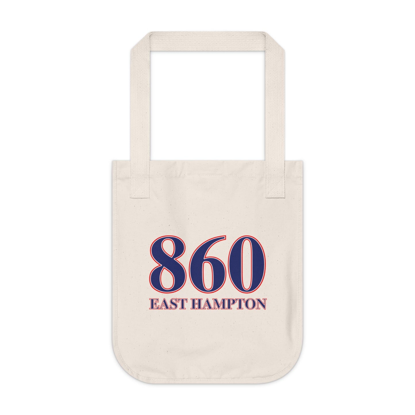 860 East Hampton Red, White & Blue Organic Canvas Tote Bag