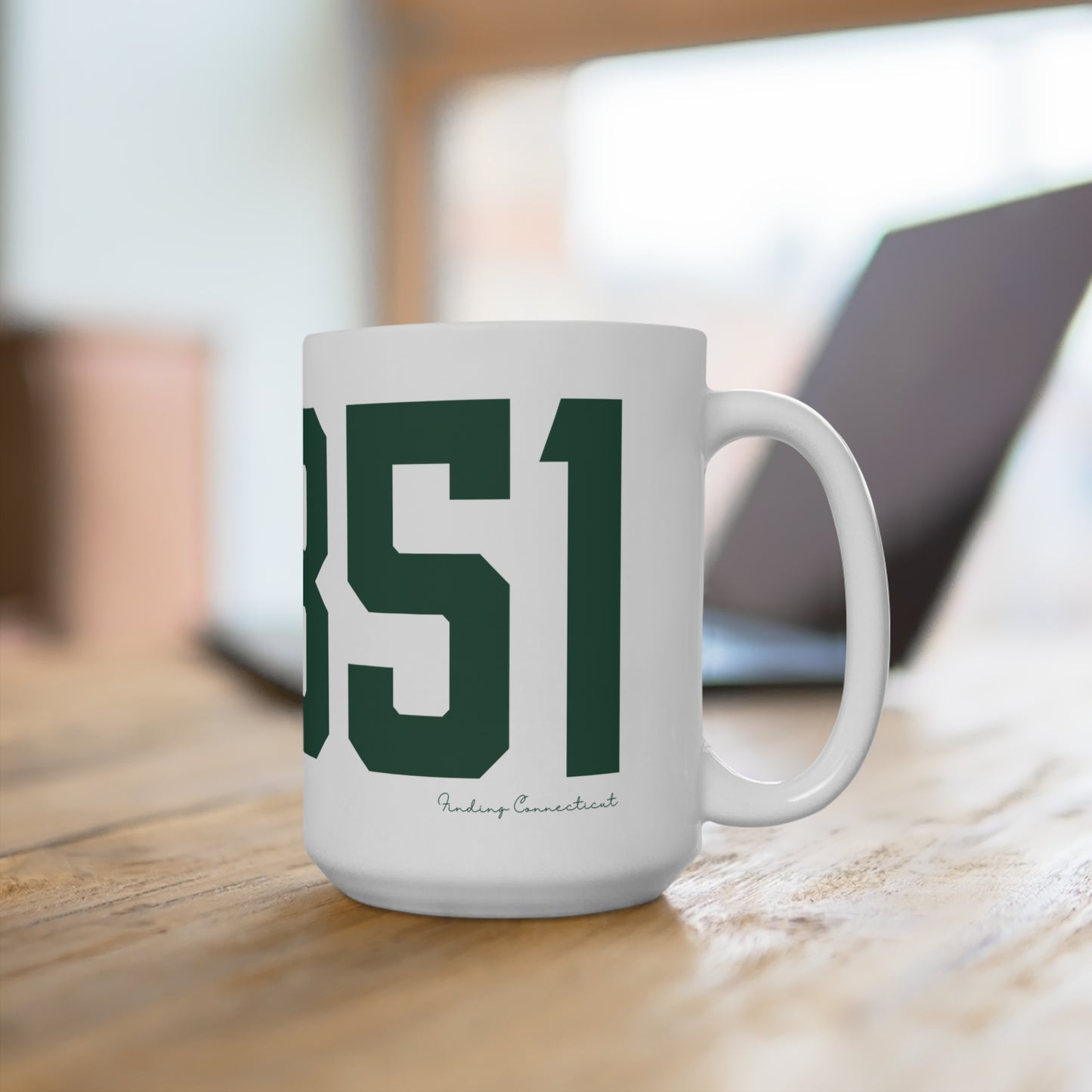 06851 Norwalk Connecticut Zip Code Mug 15oz