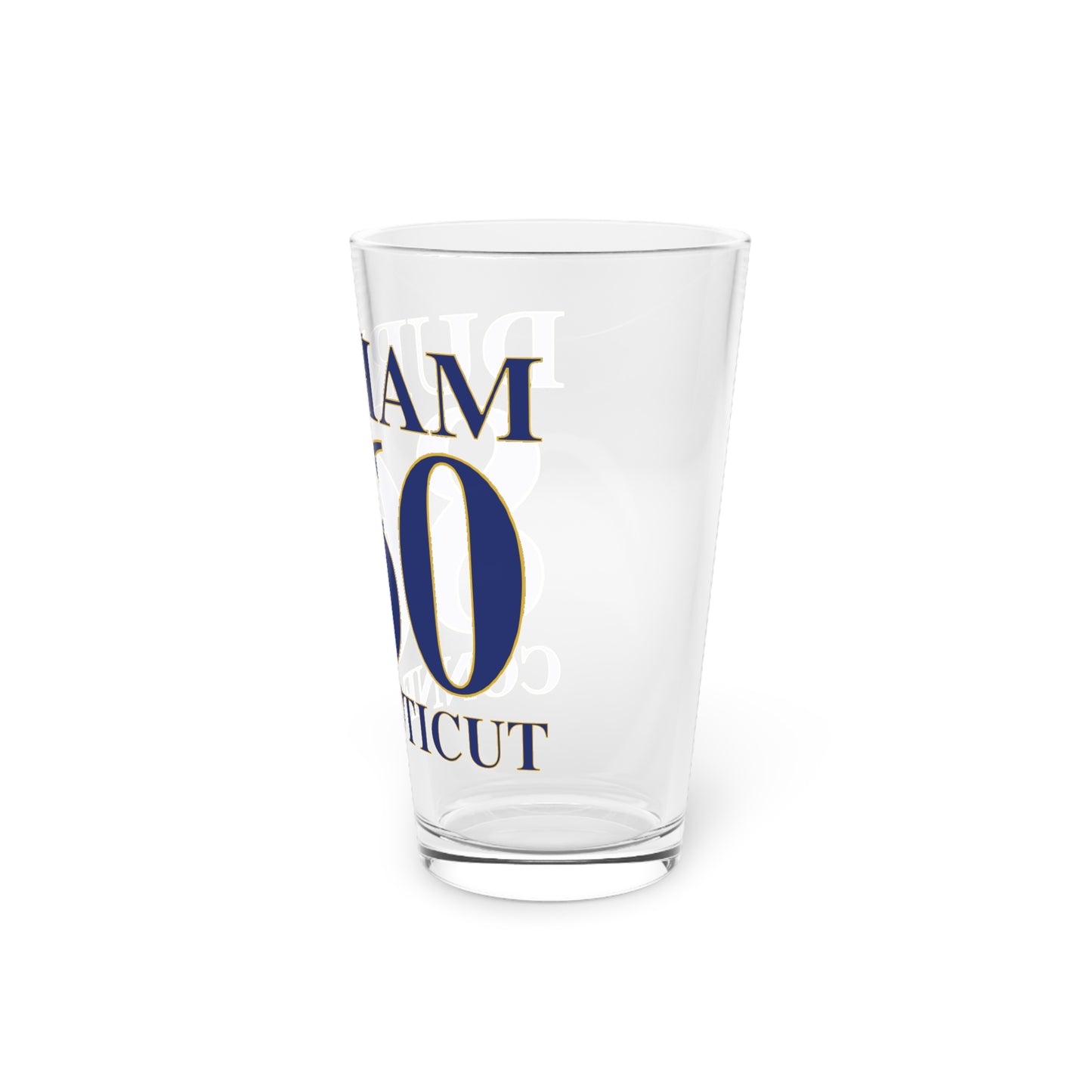 Durham 860 Connecticut Pint Glass, 16oz