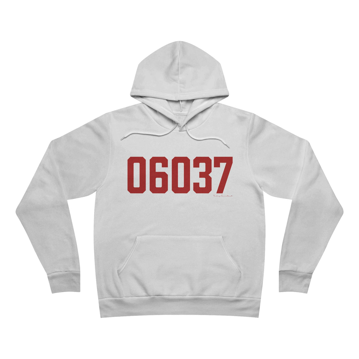 06037 Berlin Connecticut Zip Code Unisex Sponge Fleece Pullover Hoodie