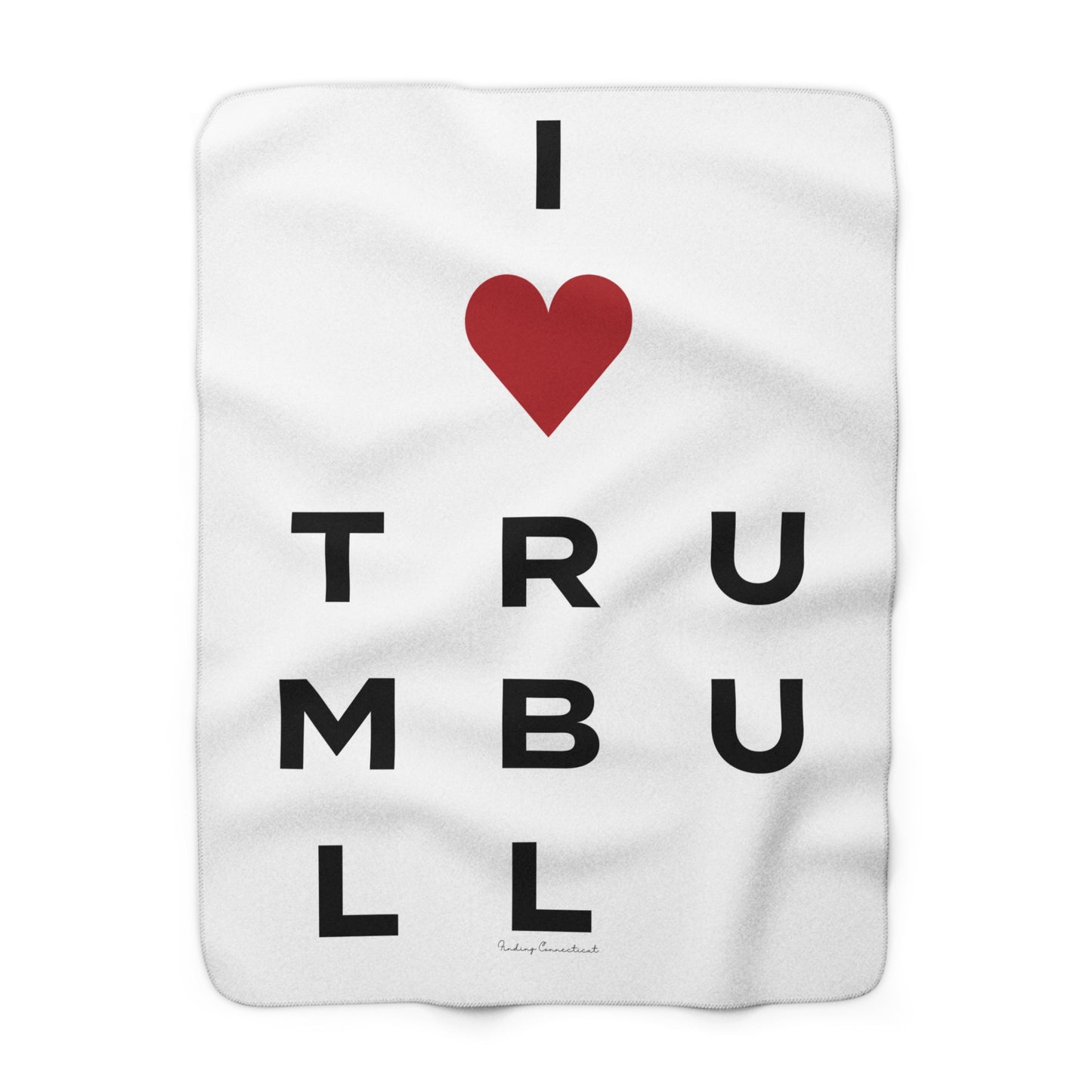 Trumbull Vision Sherpa Fleece Blanket