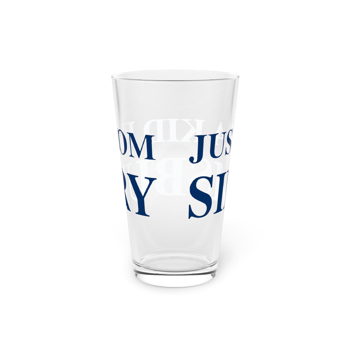 Just a kid from Simsbury Pint Glass, 16oz