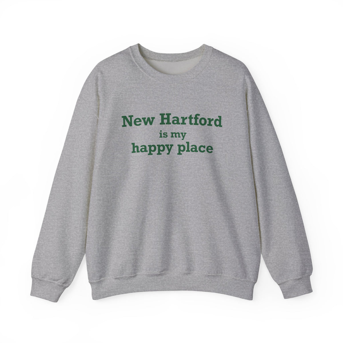 New Hartford is My Happy Place Unisex Heavy Blend™ Crewneck Sweatshirt
