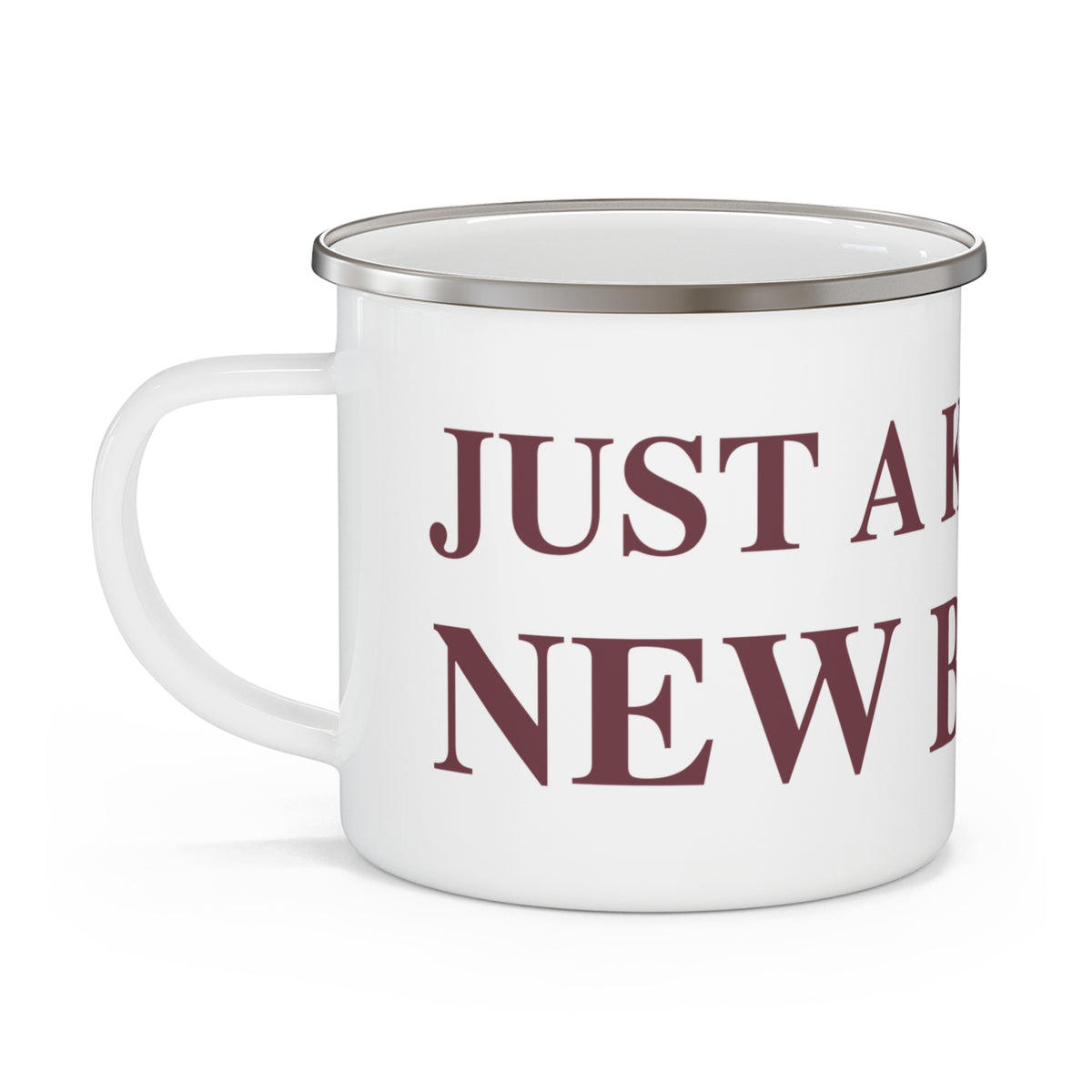 Just a kid from New Britain Enamel Camping Mug