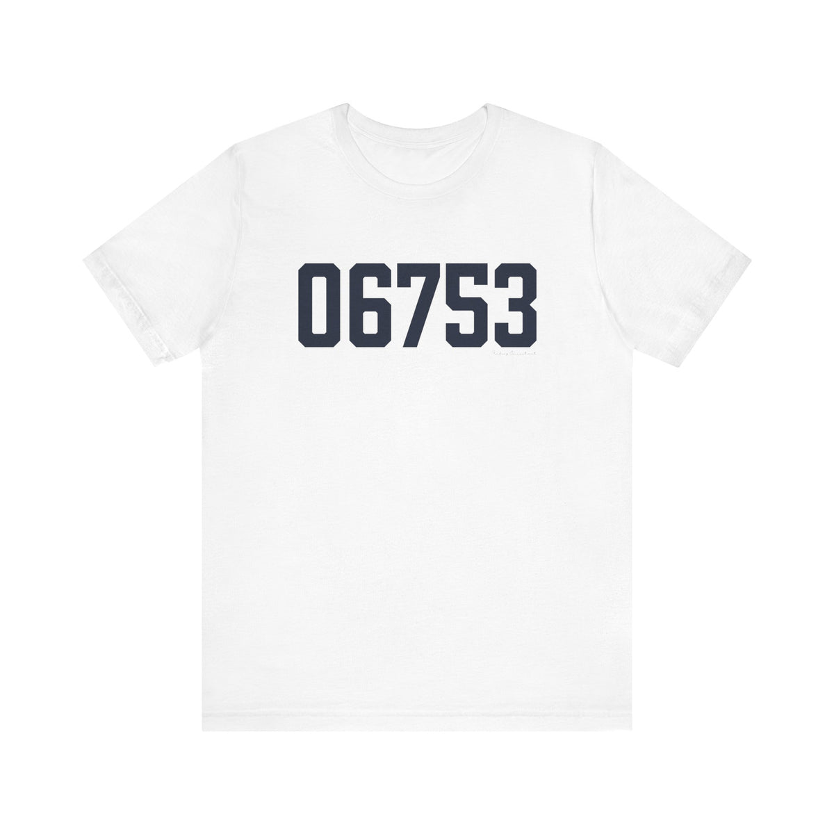 06753 Cornwall Connecticut Zip Code Unisex Jersey Short Sleeve T-Shirt