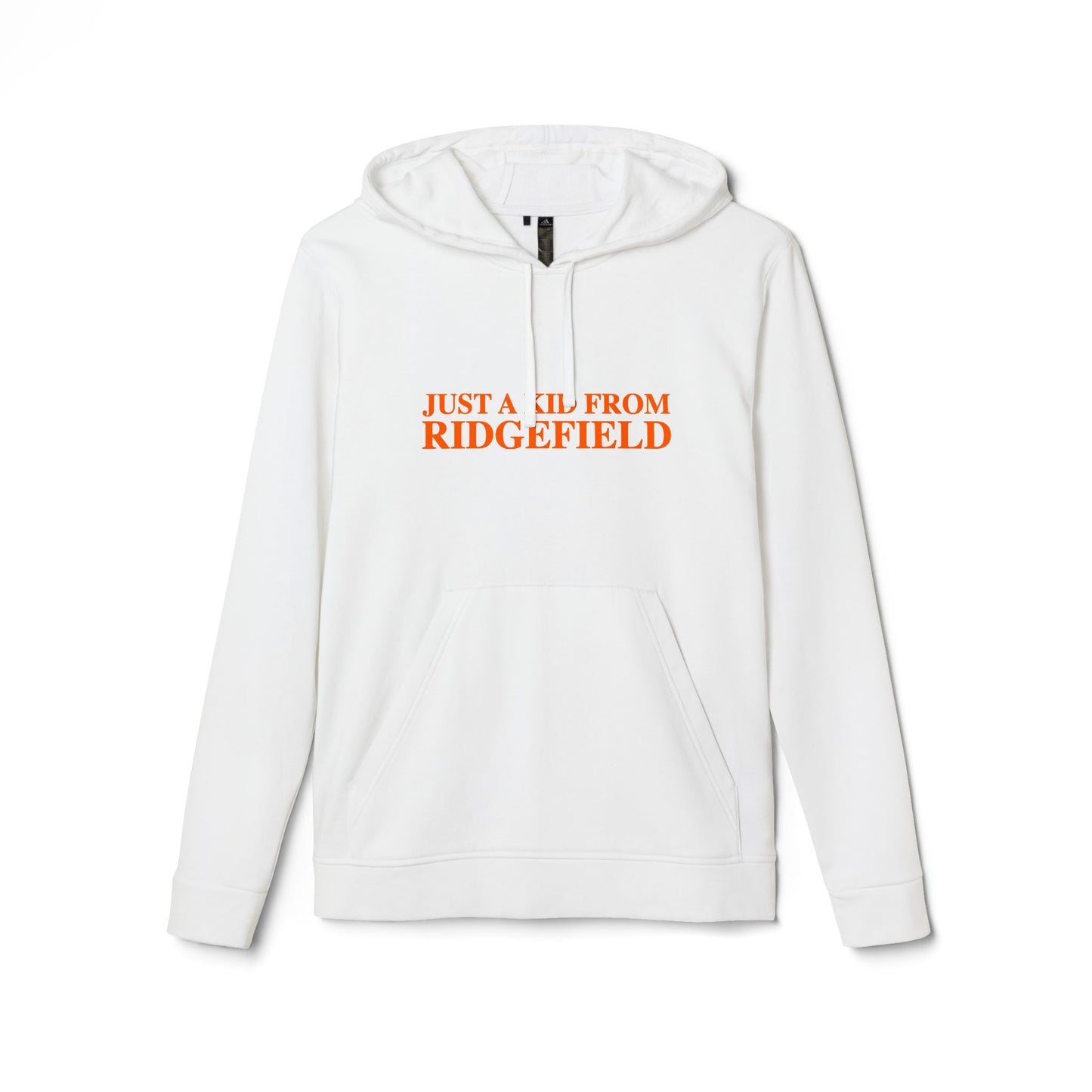 Just a kid from Ridgefield adidas Unisex Fleece Hoodie