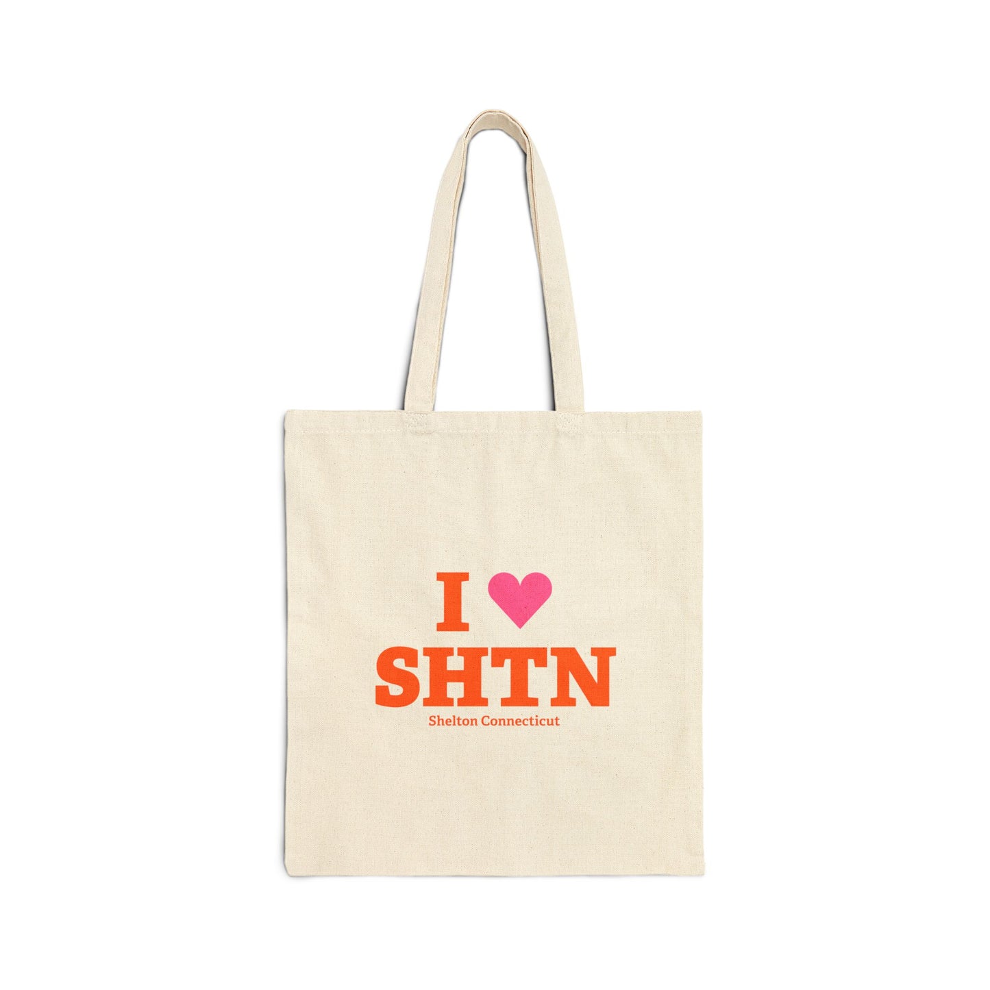 I Heart SHTN Cotton Canvas Tote Bag