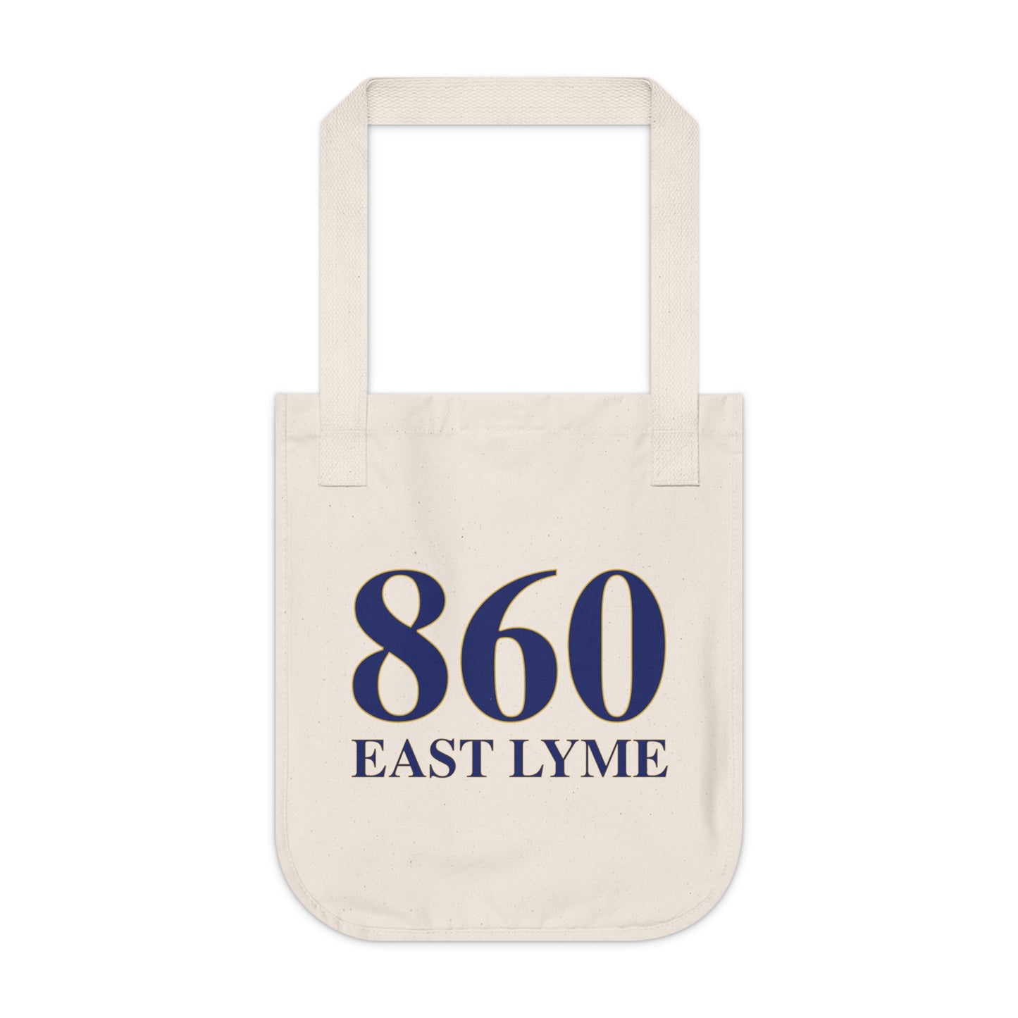 860 East Lyme Organic Canvas Tote Bag