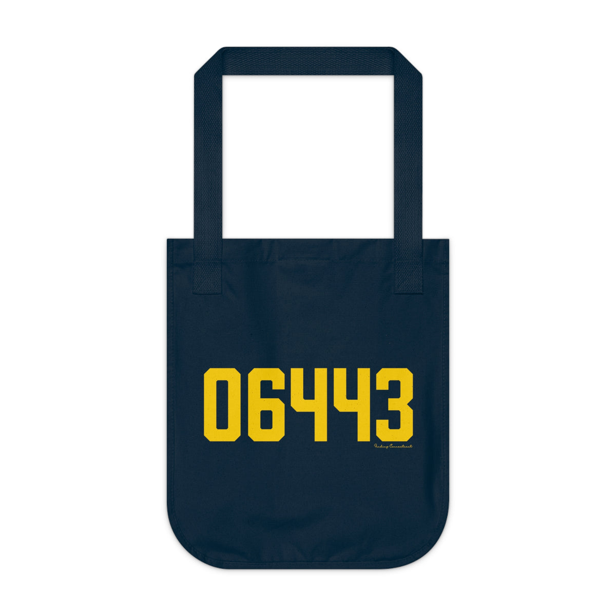 06443 Madison Connecticut Zip Code Organic Canvas Tote Bag