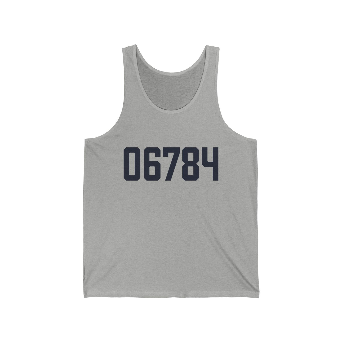 06784 Sherman Connecticut Zip Code Unisex Jersey Tank Top