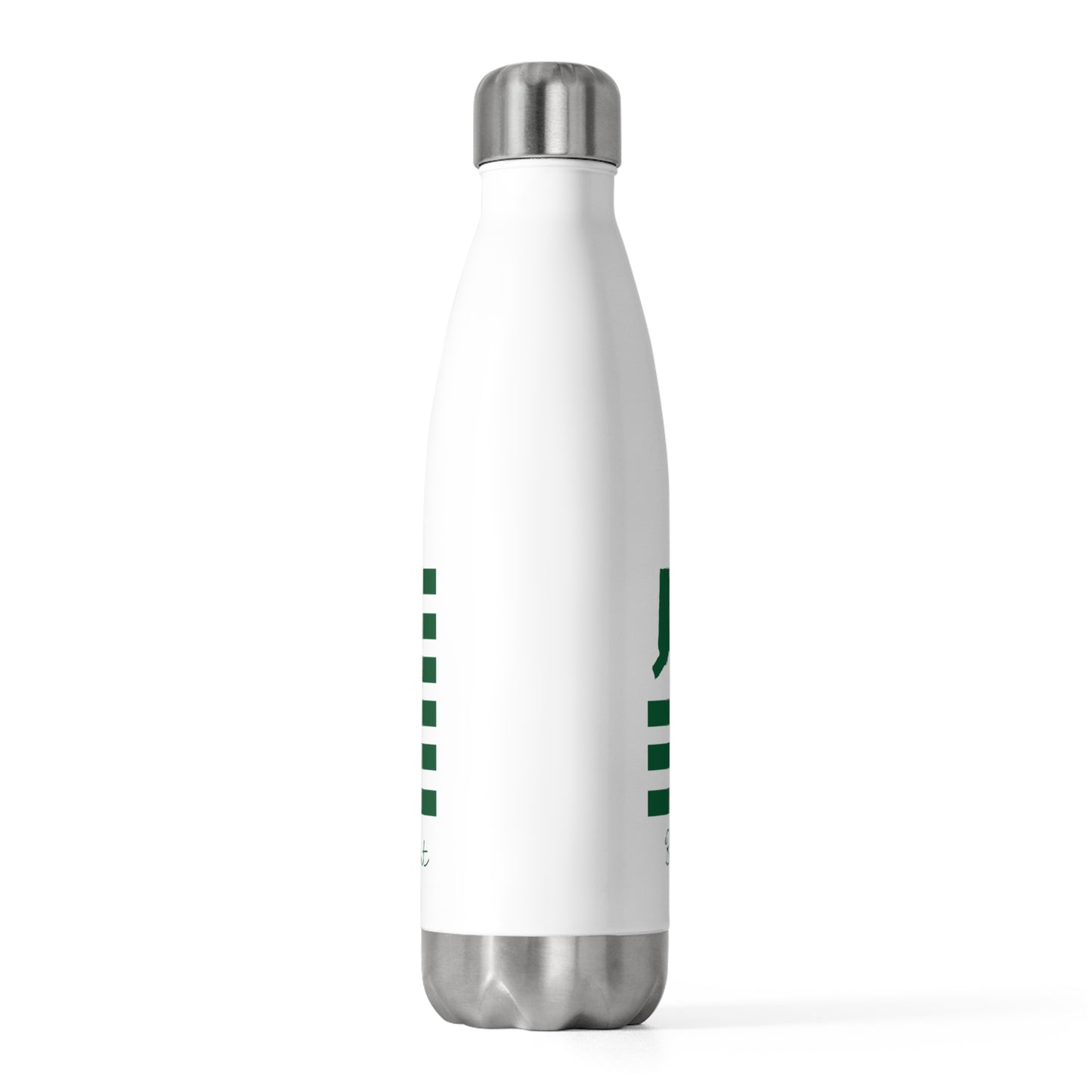 Bridgeport Connecticut St Patrick's Day Flag 20oz Insulated Bottle
