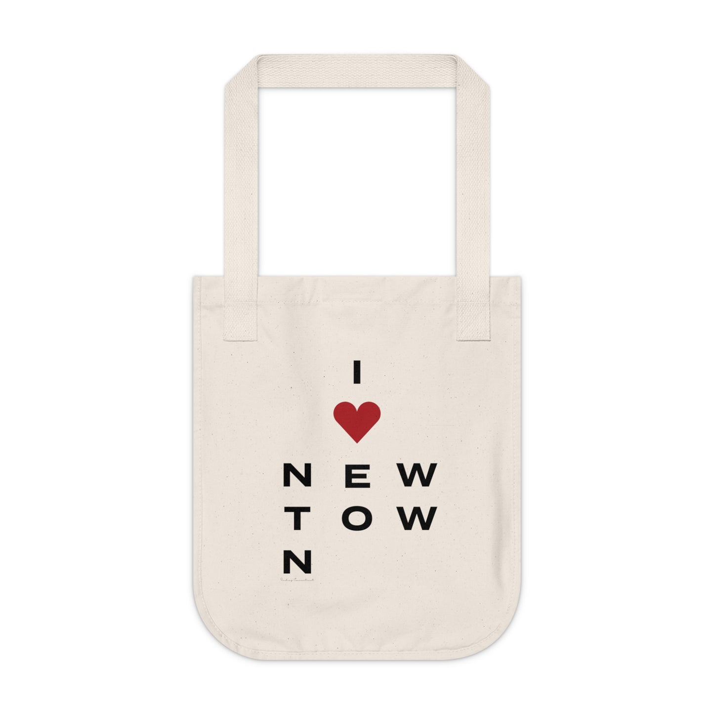 Newtown Vision Organic Canvas Tote Bag