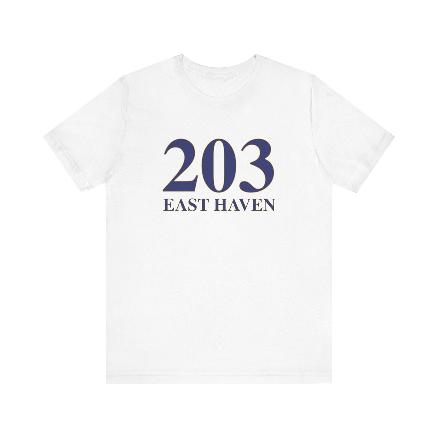203 East Haven Unisex Jersey Short Sleeve Tee