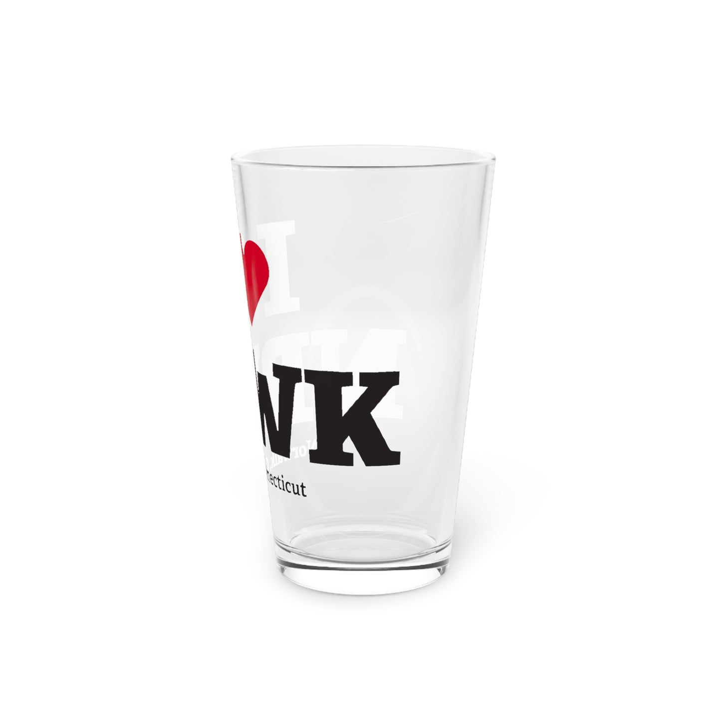 I Heart NRWK Pint Glass, 16oz