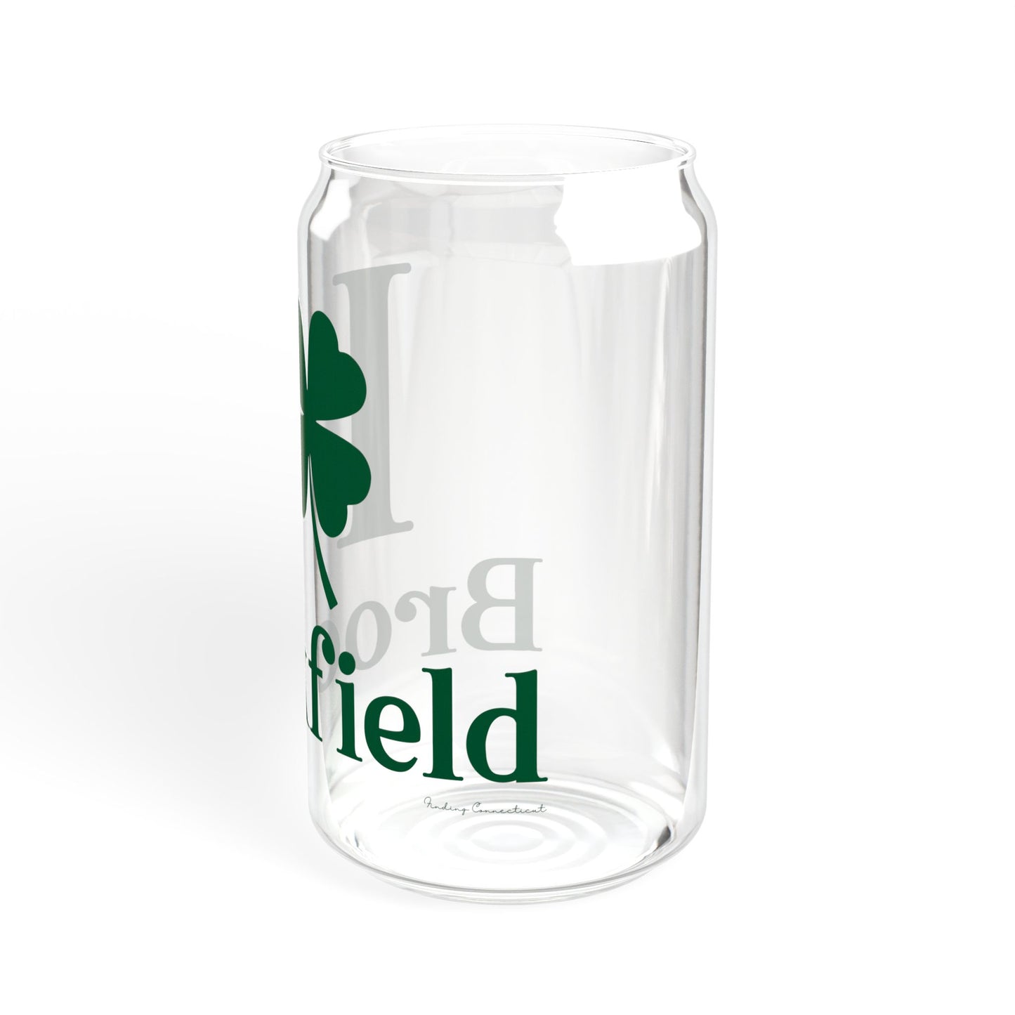 I Clover Brookfield Sipper Glass, 16oz