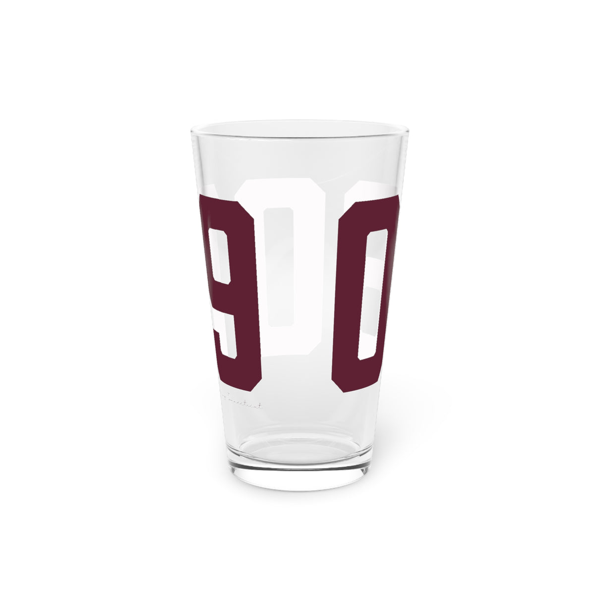 06019 Canton Connecticut Zip Code Pint Glass, 16oz