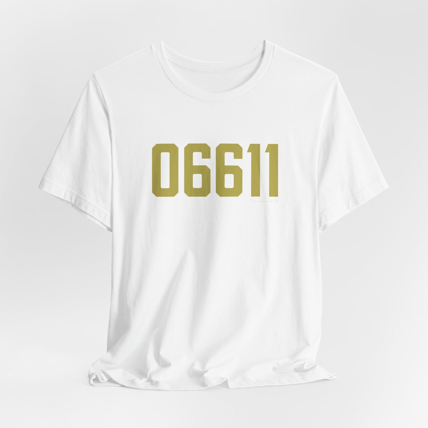 06611 Trumbull Connecticut Zip Code Unisex Jersey Short Sleeve T-Shirt