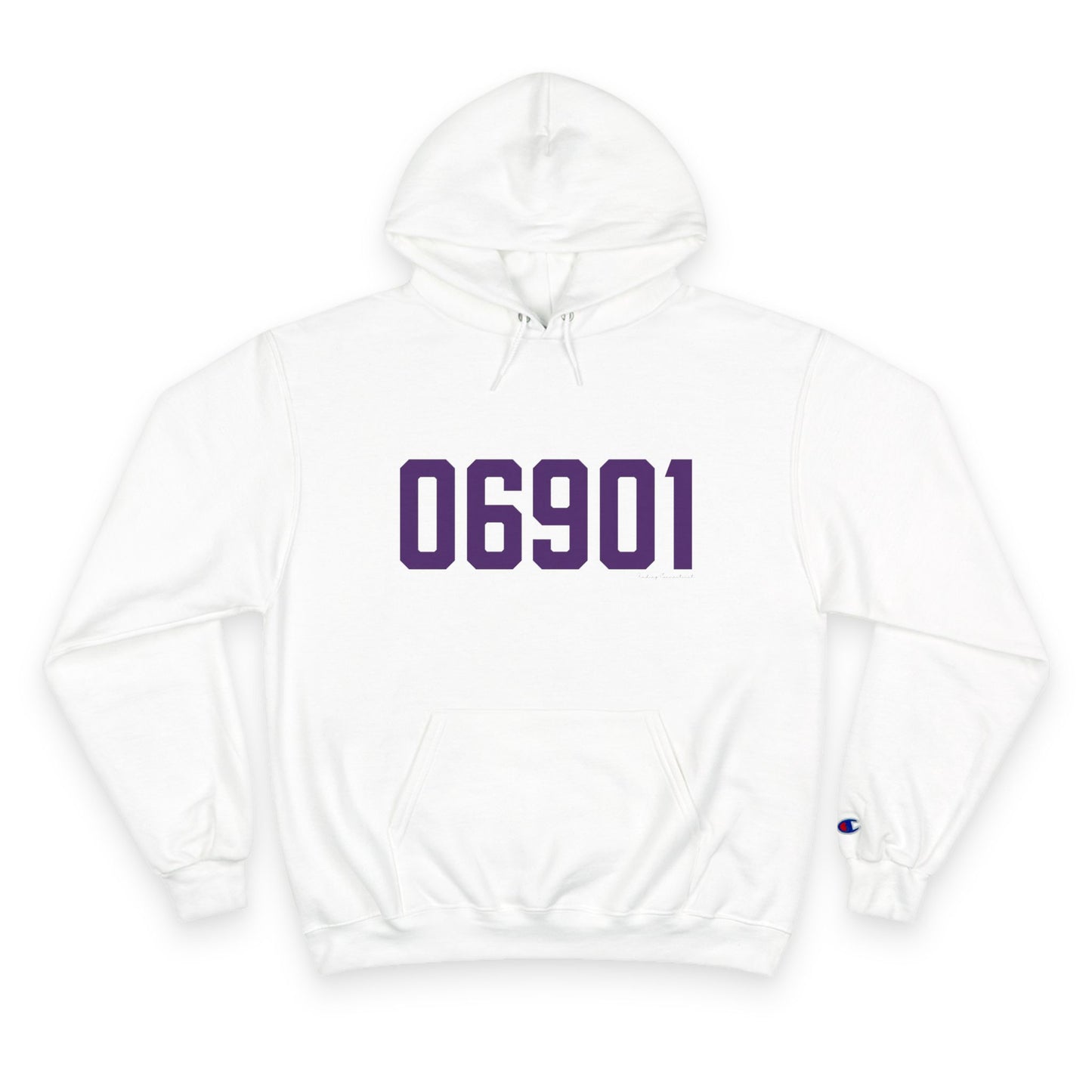 06901 Stamford Connecticut Zip Code Champion Hoodie Sweatshirt