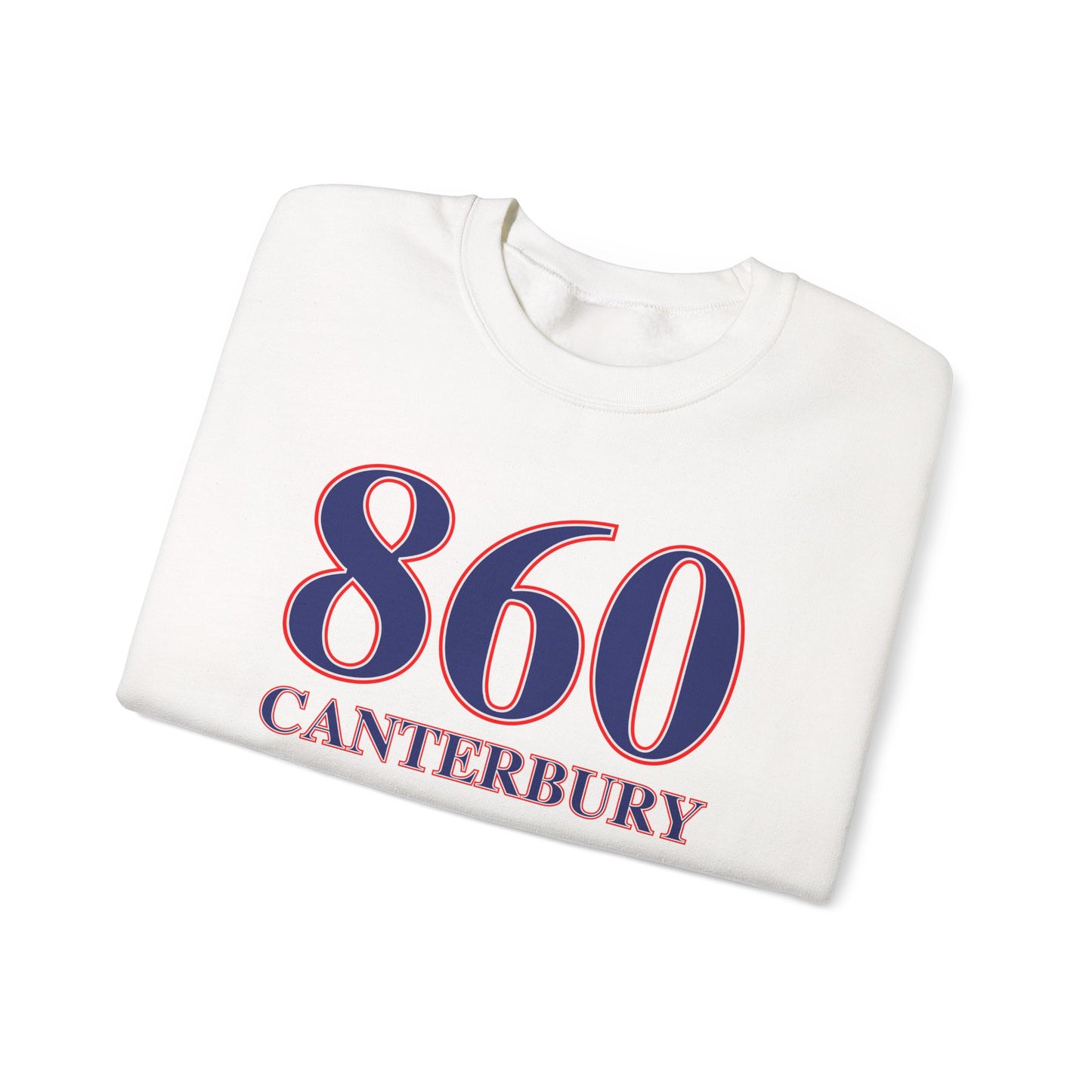 860 Canterbury Red White & Blue Unisex Heavy Blend™ Crewneck Sweatshirt