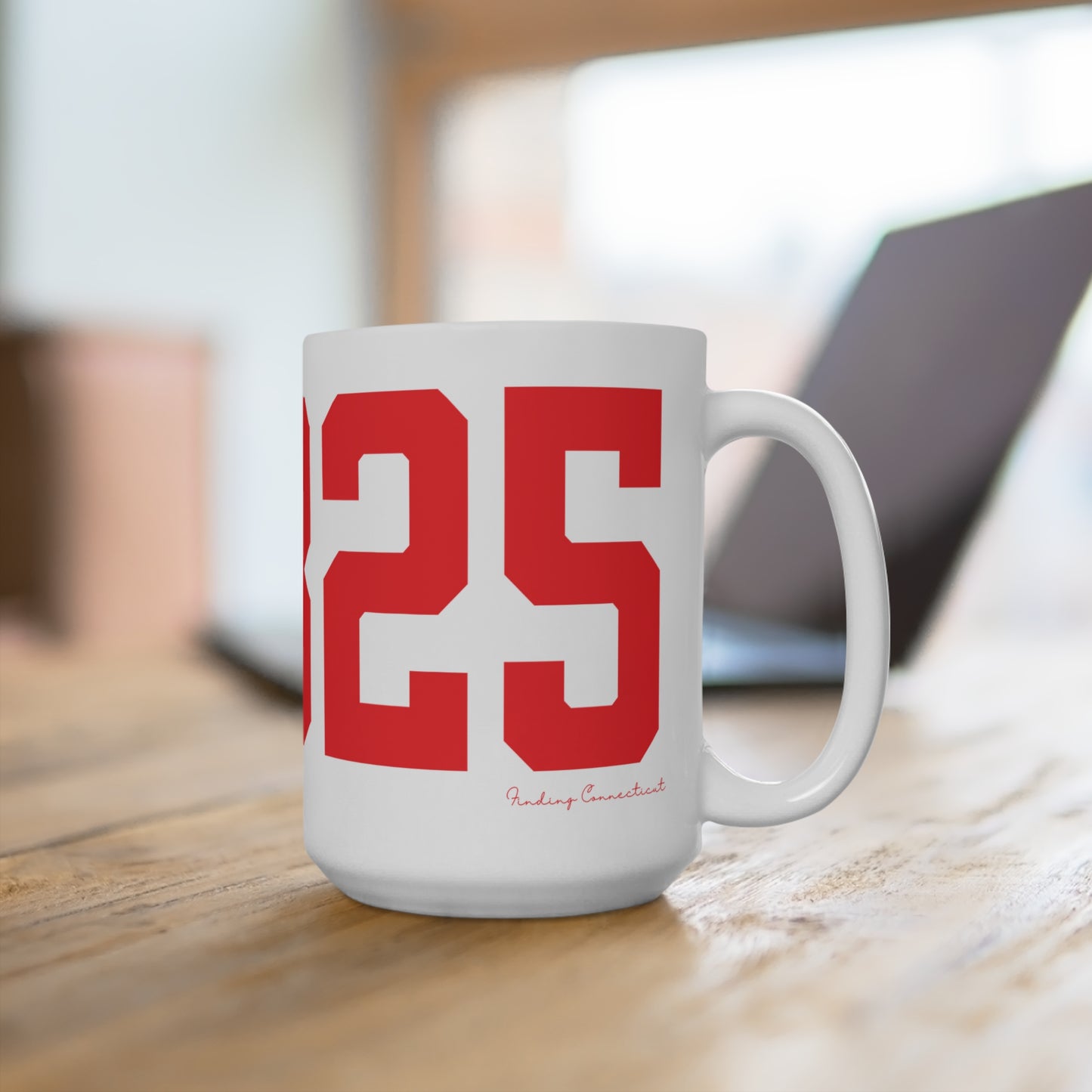 06825 Fairfield Connecticut Zip Code Mug 15oz