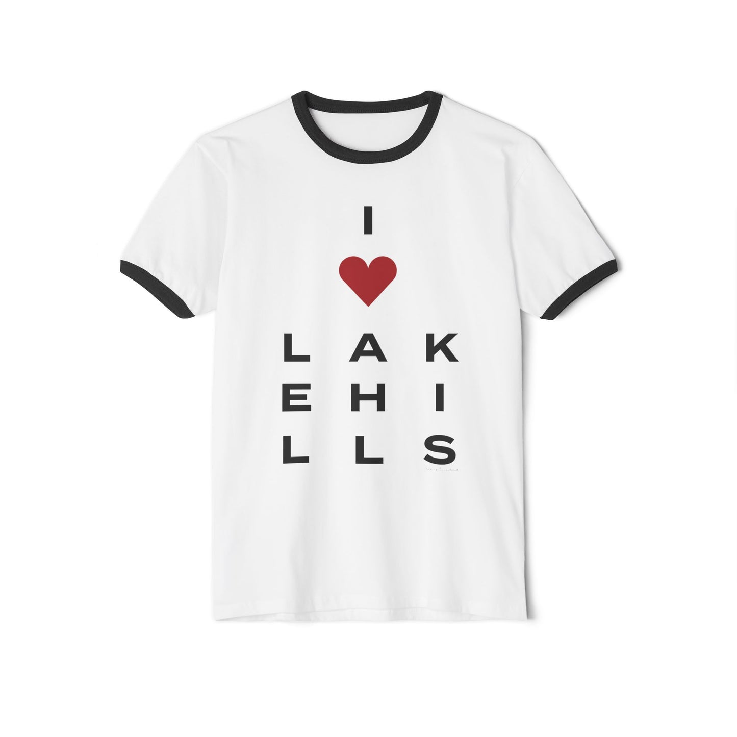Lake Hills Vision Unisex Cotton Ringer T-Shirt