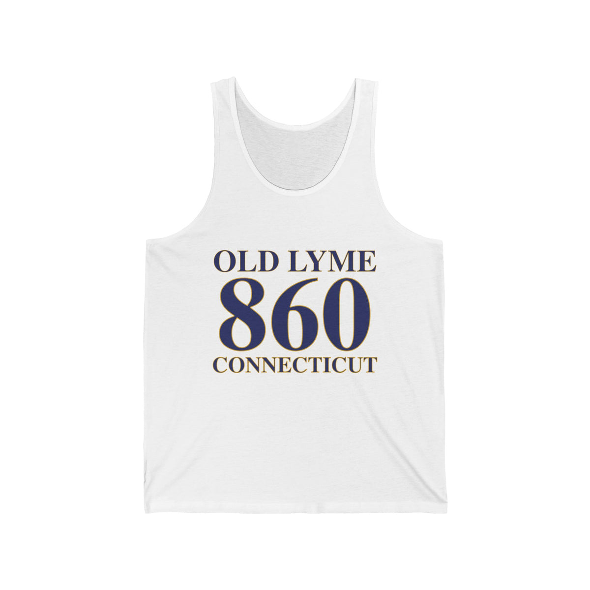 Old Lyme 860 Connecticut Unisex Jersey Tank Top