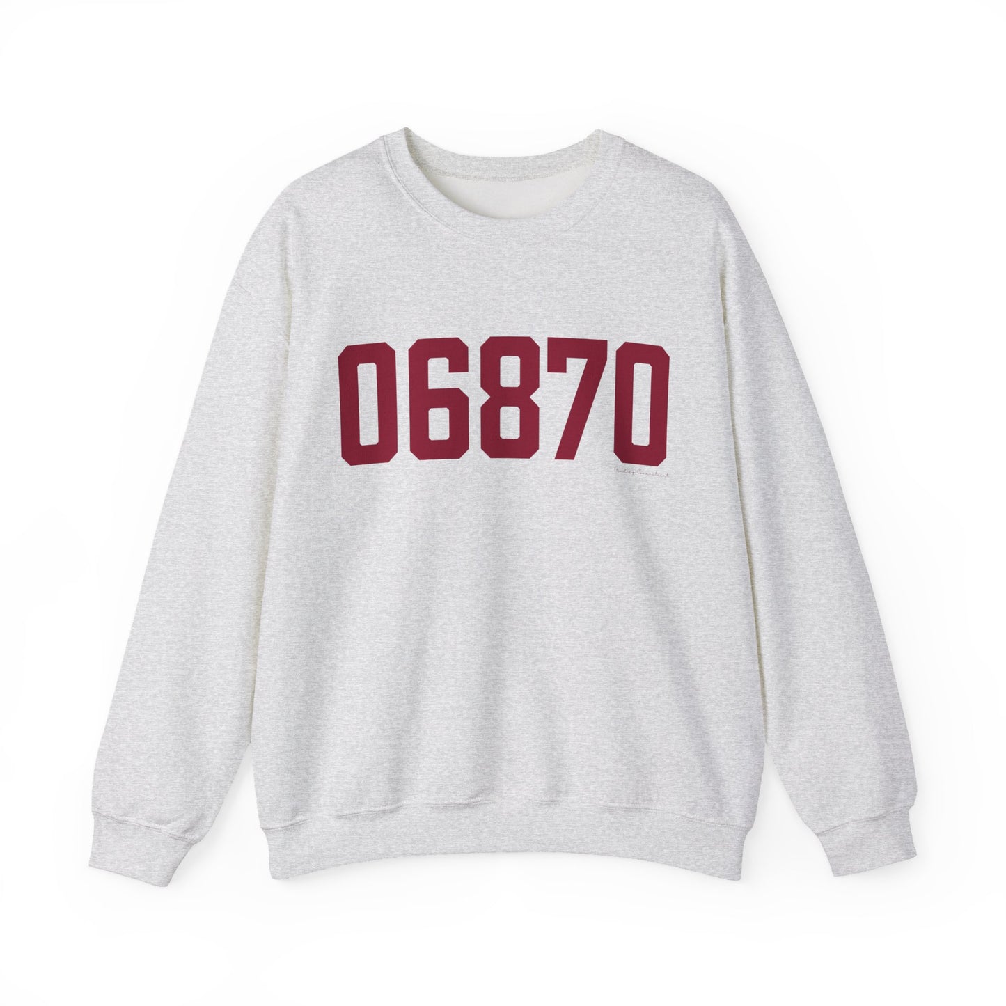 06870 - Greenwich Connecticut Zip Code Unisex Heavy Blend™ Crewneck Sweatshirt