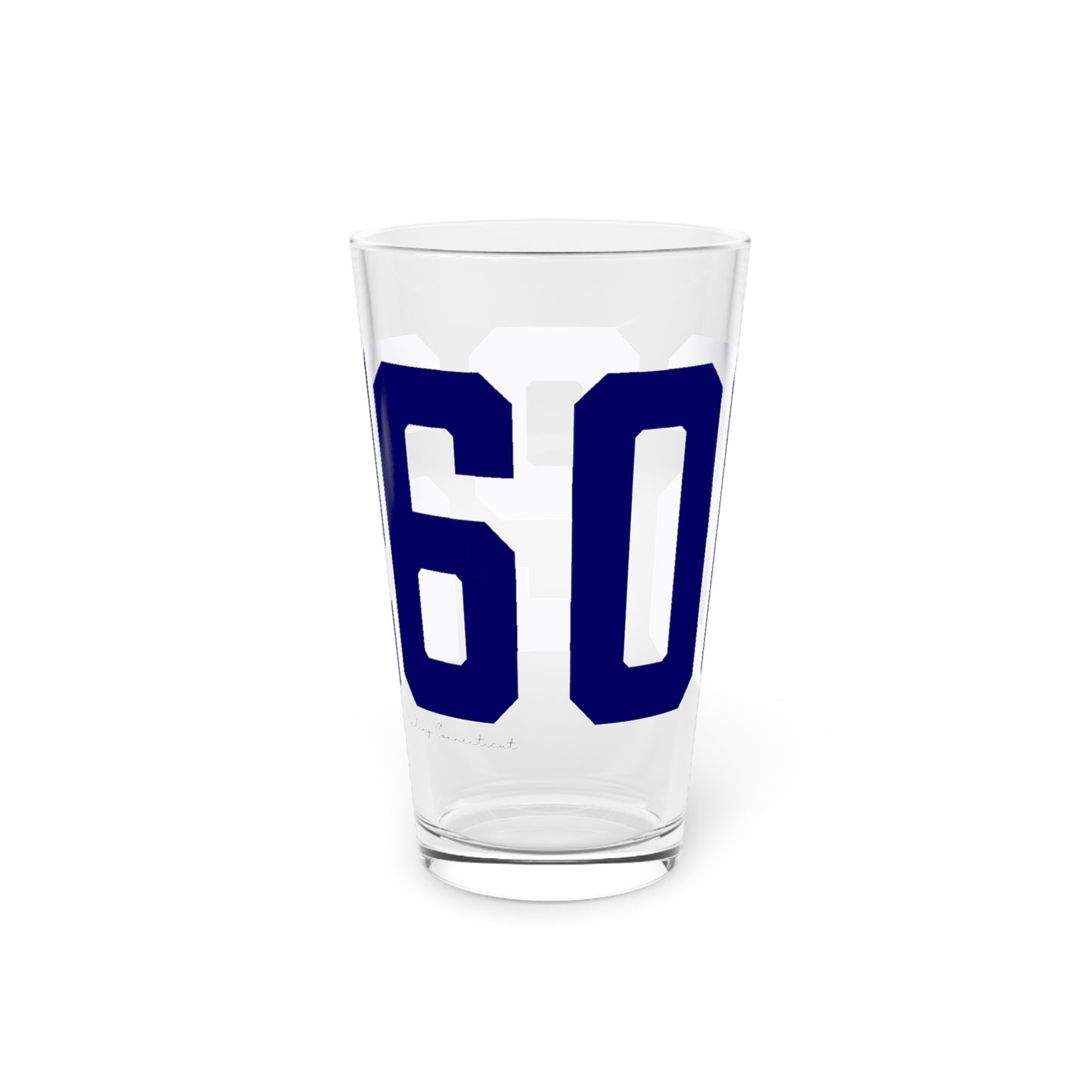 06226 Willimantic Connecticut Zip Code Pint Glass, 16oz